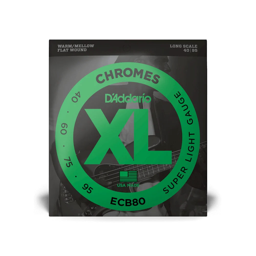 D'Addario Chromes 4 String Bass Super Light Strings