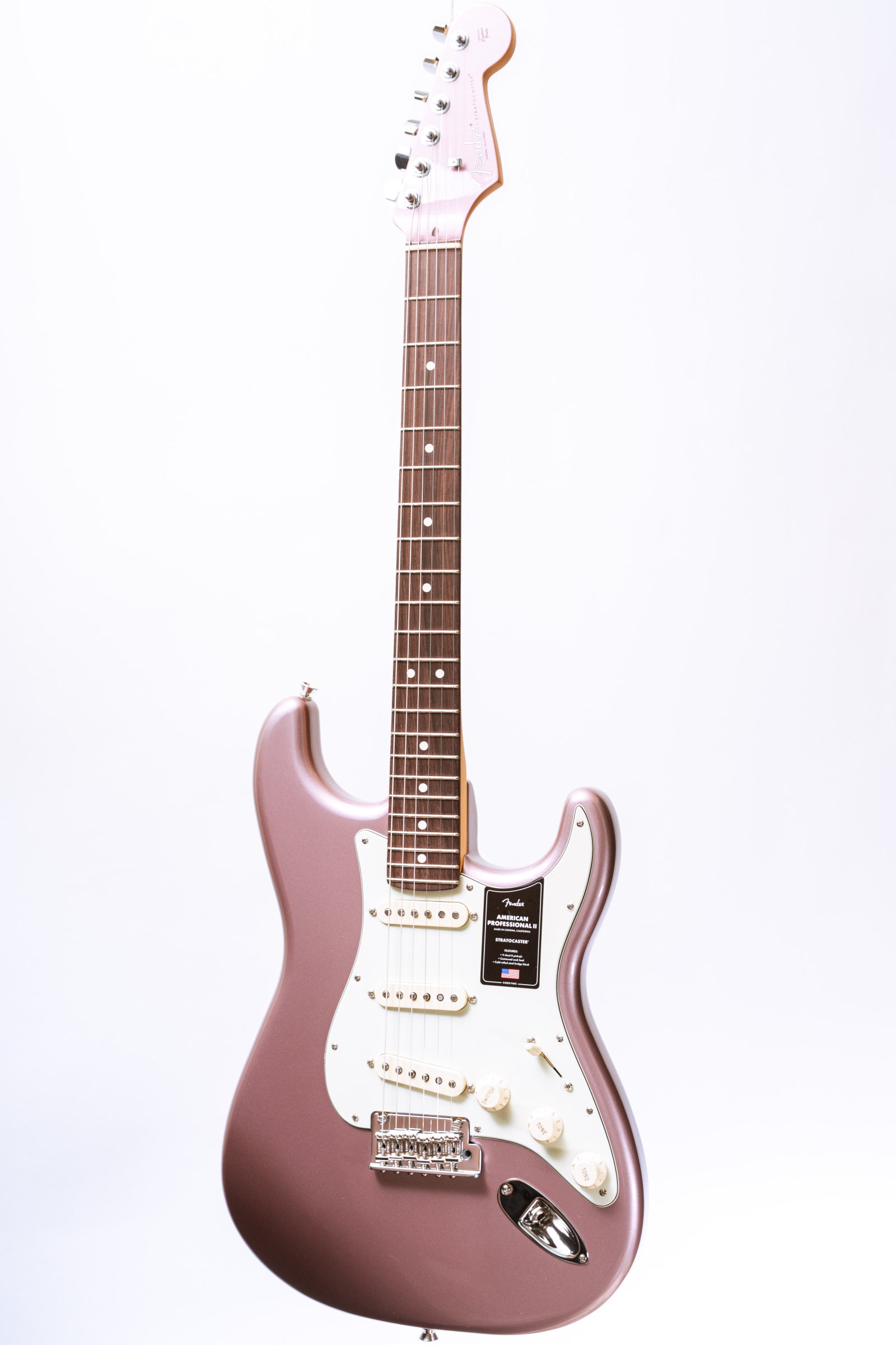 Fender LTD American Professional II in Burgundy Mist Metallic