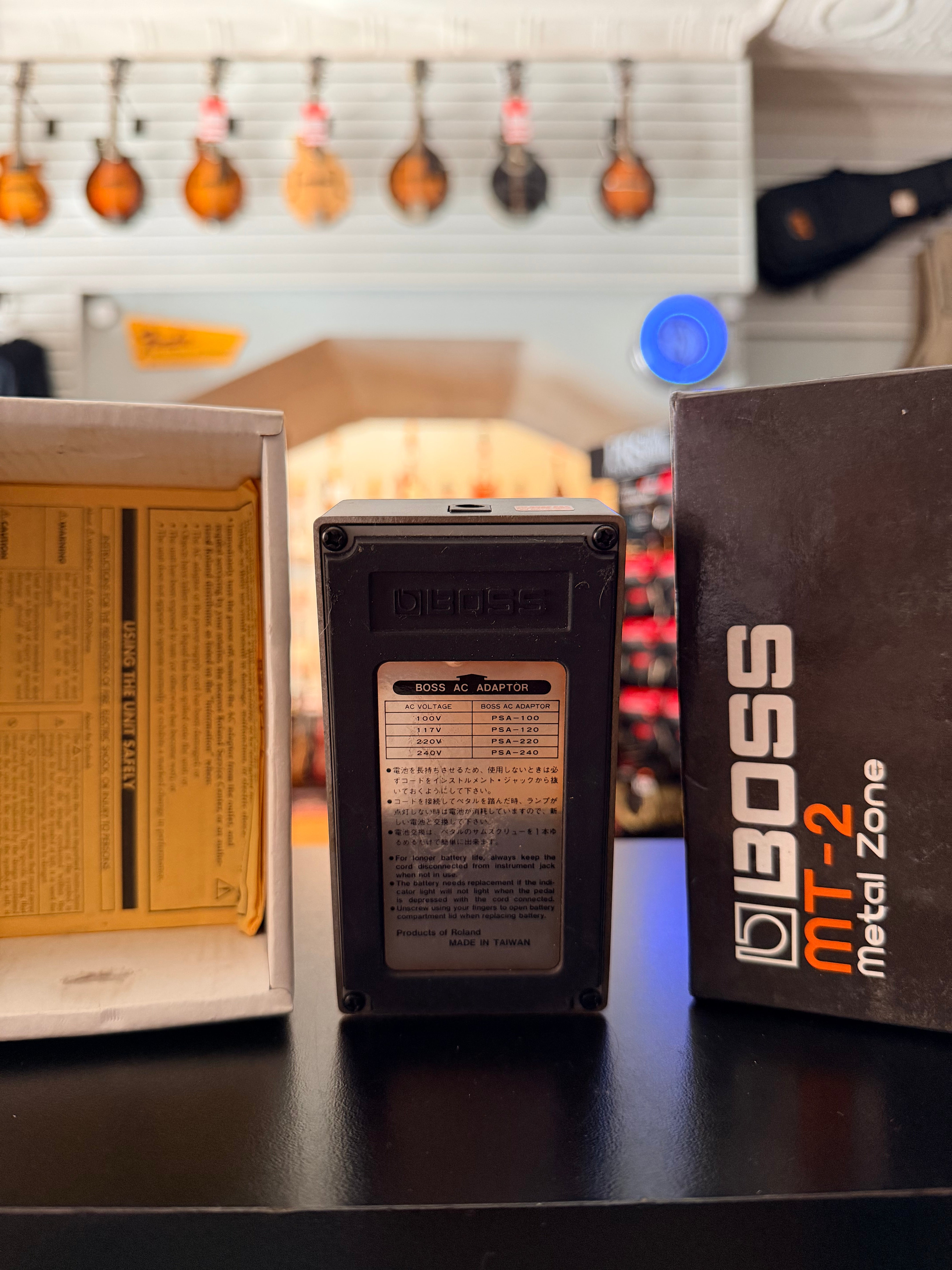 Boss MT-2 Metal Zone Silver Label