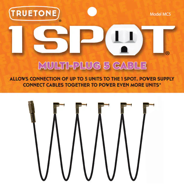 TRUETONE
1 SPOT MC5 Multi-Plug 5 Cable