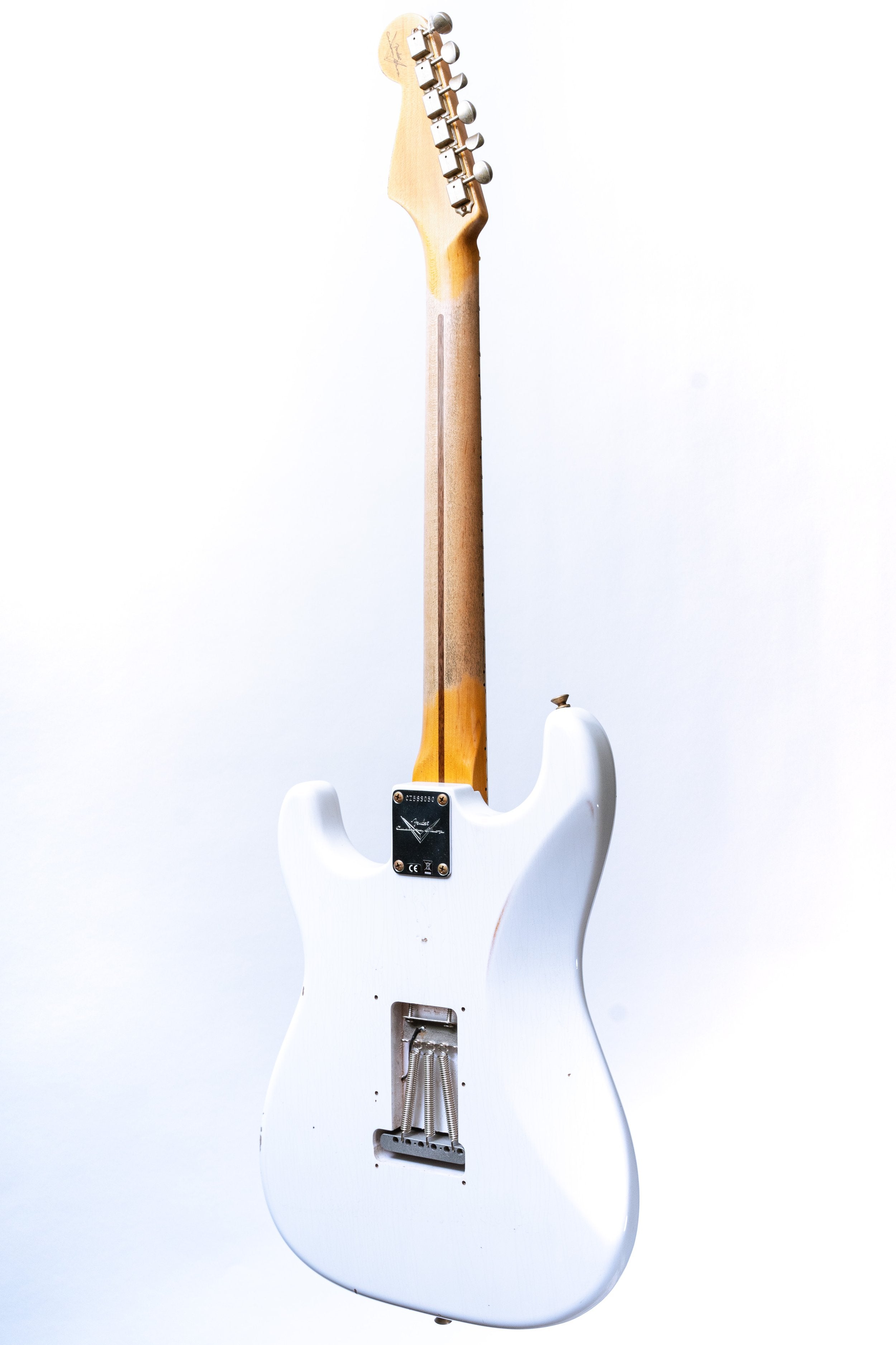 Fender Custom Shop Ancho Poblano Stratocaster Relic in Opaque White Blonde