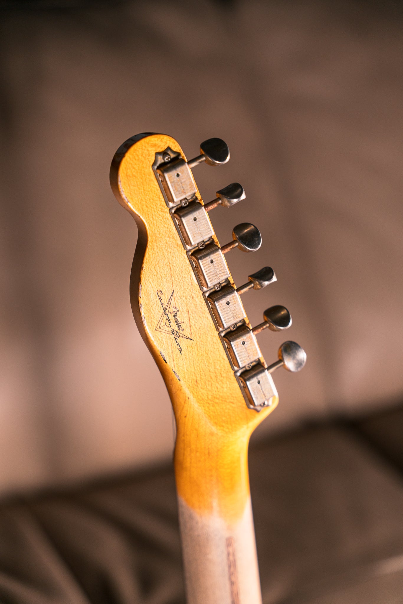 Fender Custom Shop '59 Telecaster Custom Relic in Wide-Fade Chocolate Sunburst, Pre-Owned