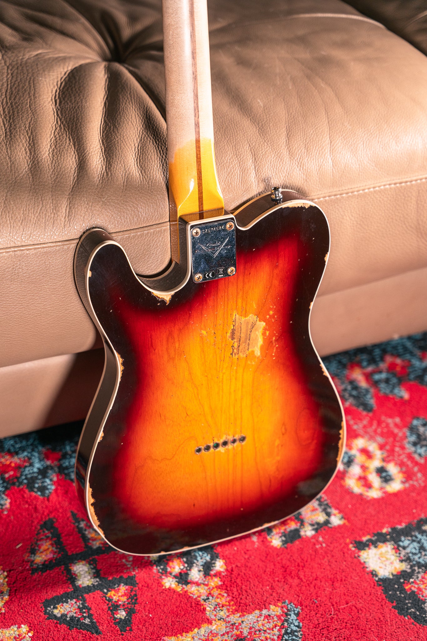 Fender Custom Shop '59 Telecaster Custom Relic in Wide-Fade Chocolate Sunburst, Pre-Owned