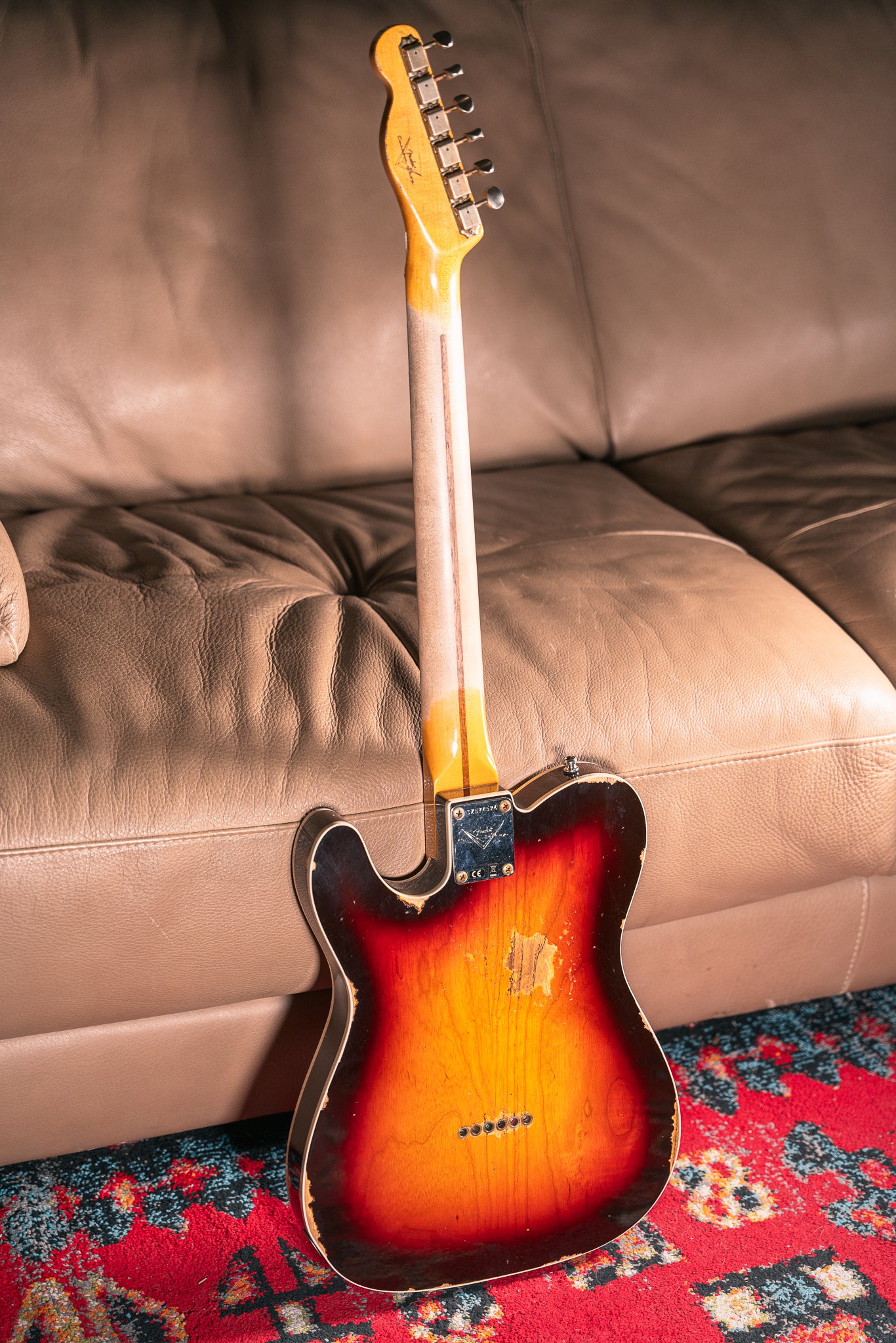Fender Custom Shop '59 Telecaster Custom Relic in Wide-Fade Chocolate Sunburst, Pre-Owned