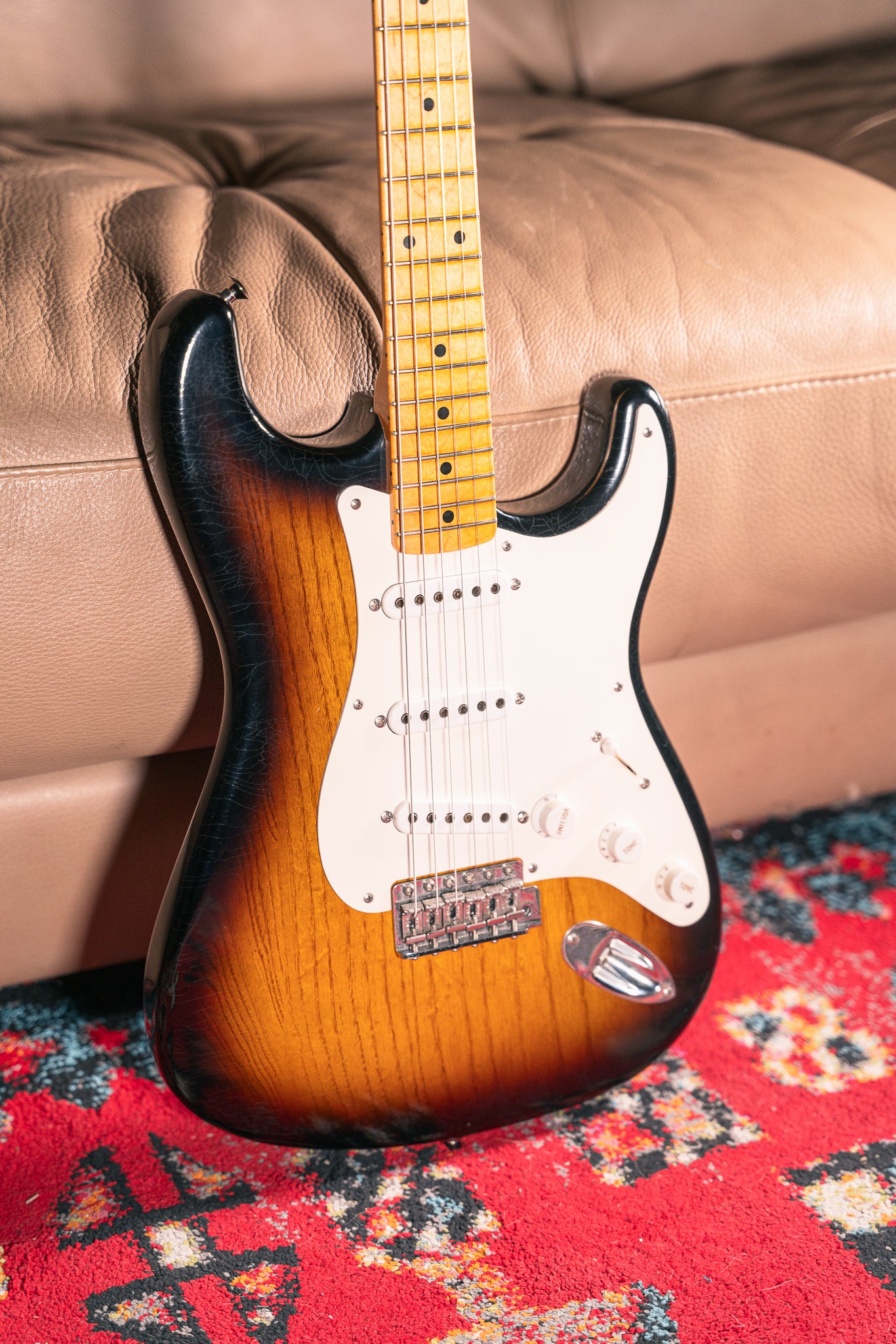 Fender Masterbuilt Yuriy Shishkov '54 Stratocaster in Tobacco Sunburst