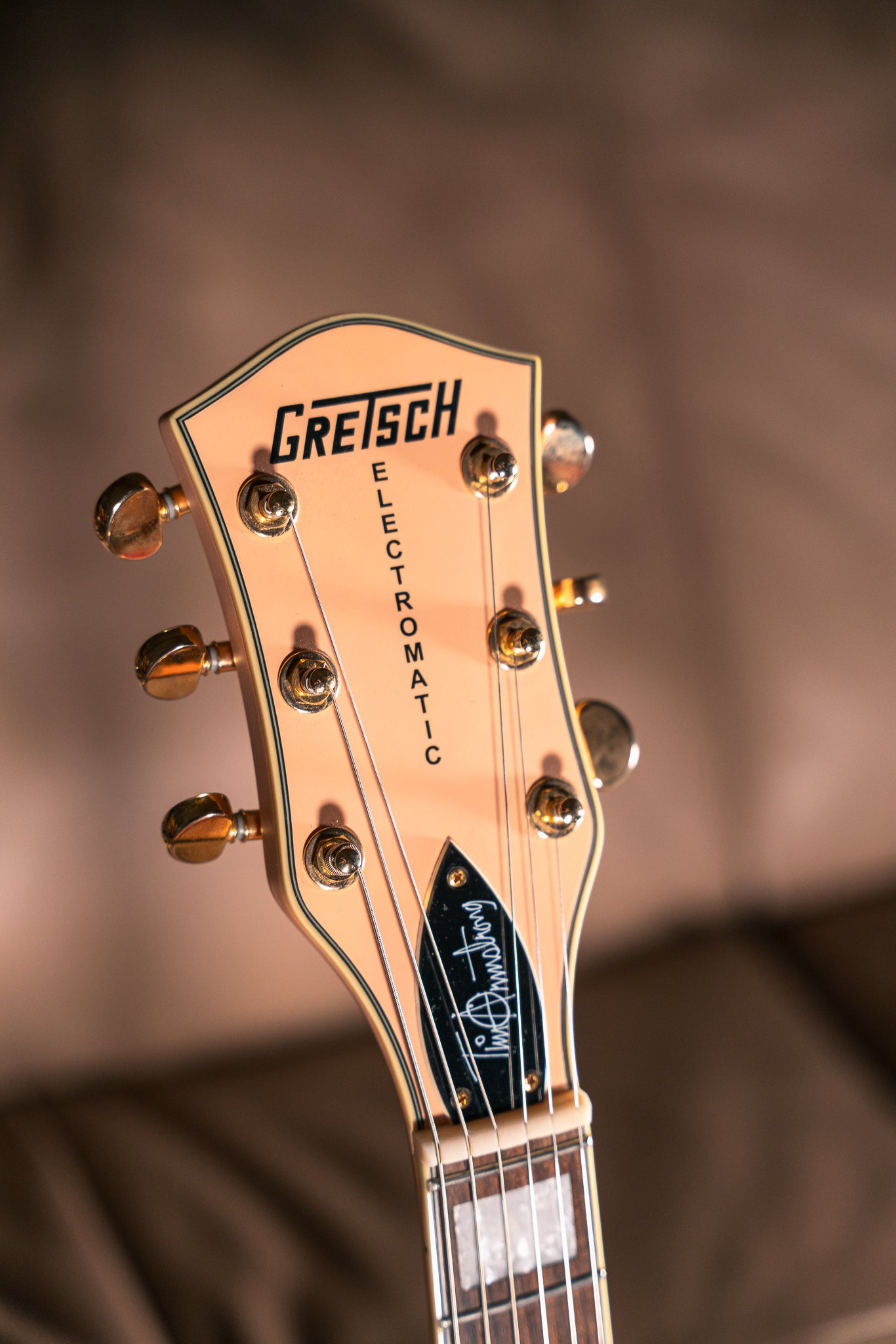 Gretsch - 2013 - G5191 Tim Armstrong in Man Salmon with Pinstriping by Hot Rod Walt