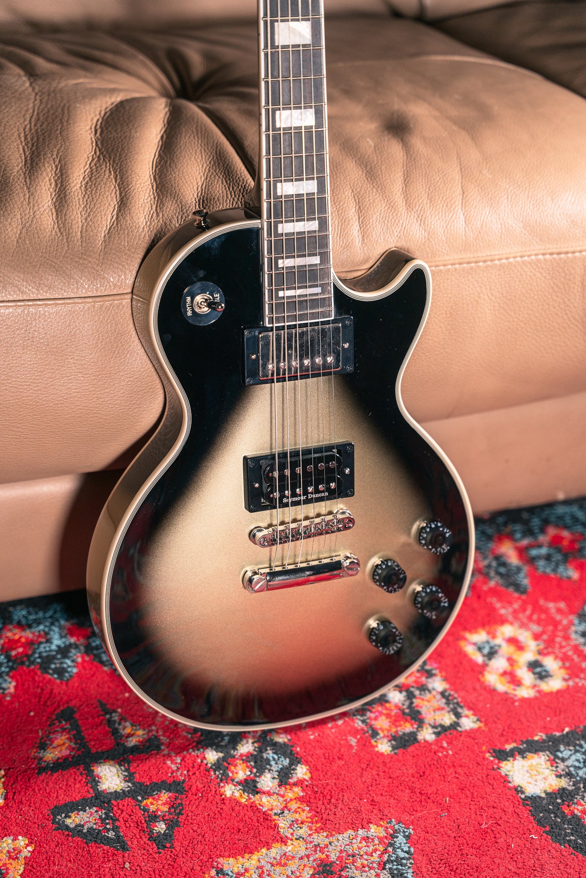 Epiphone Adam Jones 1979 Les Paul Custom in Antique Silverburst