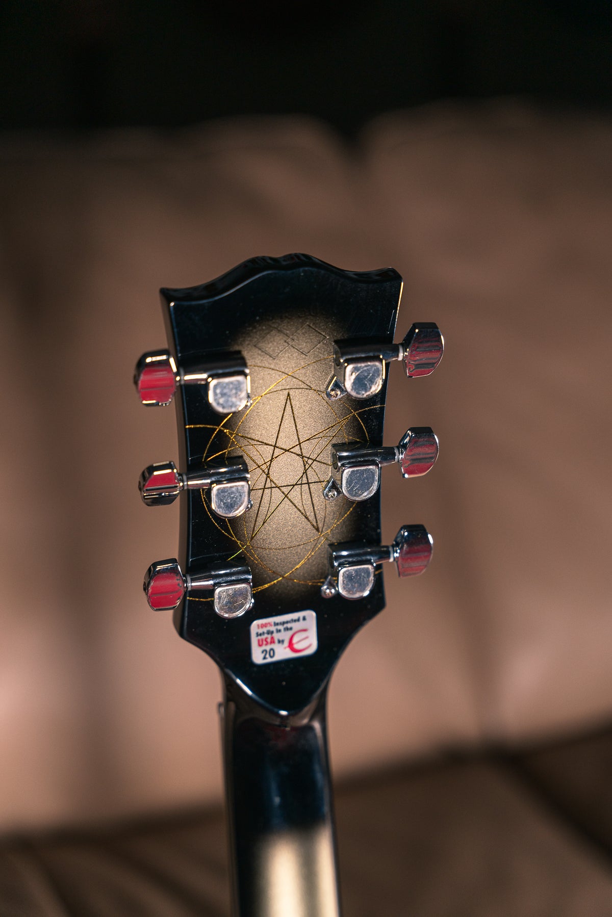 Epiphone Adam Jones 1979 Les Paul Custom in Antique Silverburst