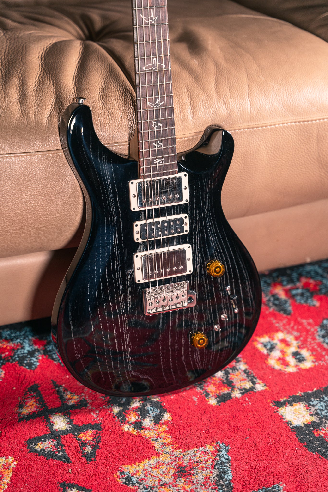 PRS Swamp Ash Special in Black Doghair Smokeburst