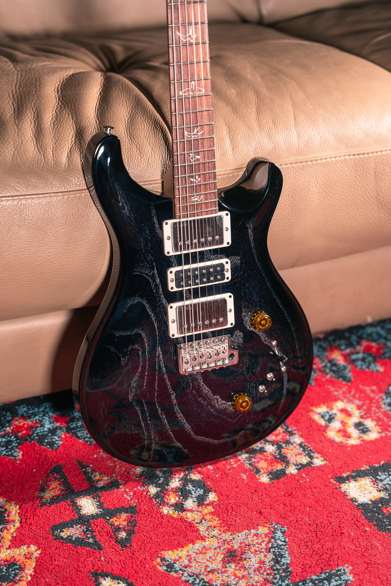 PRS Swamp Ash Special in Black Doghair Smokeburst