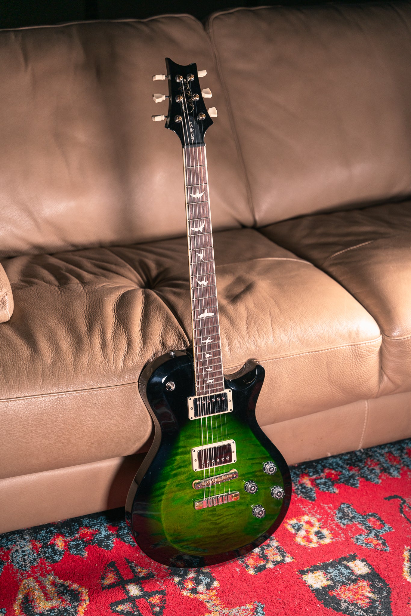 PRS S2 McCarty 594 Singlecut in Eriza Verde Smokewrap Burst