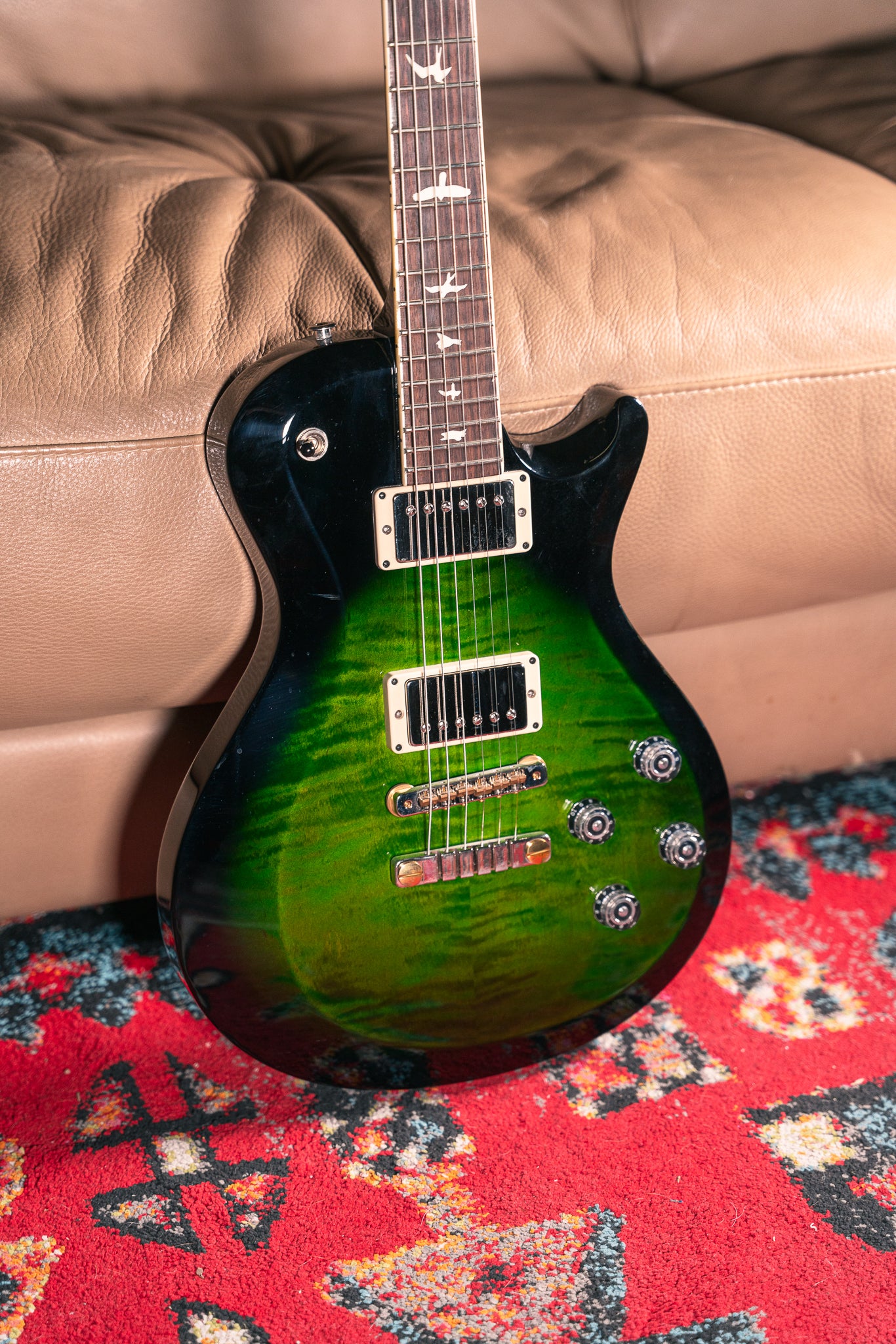 PRS S2 McCarty 594 Singlecut in Eriza Verde Smokewrap Burst