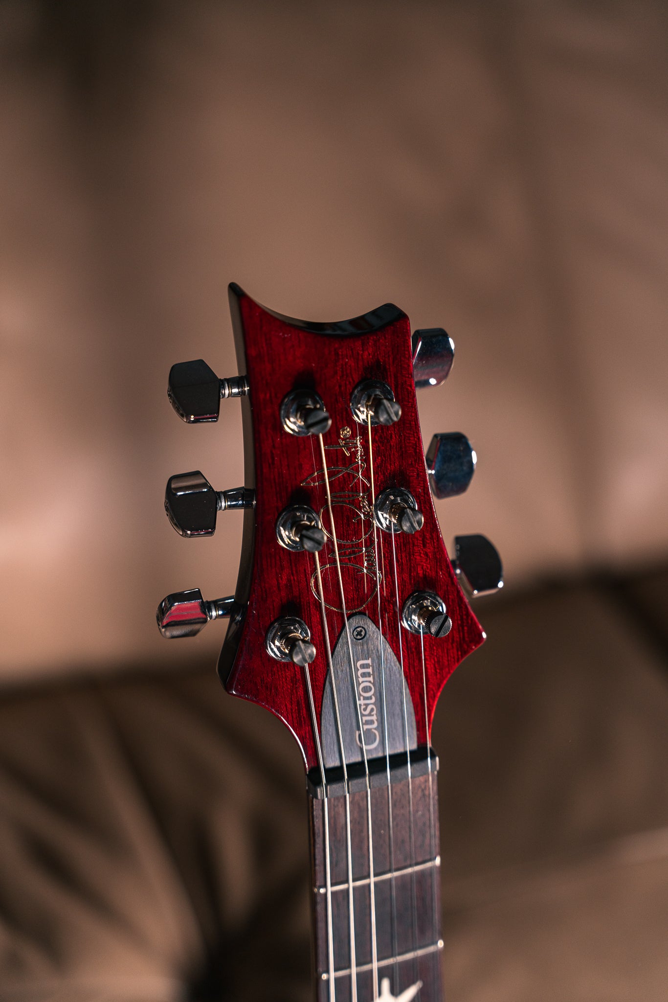 PRS S2 Custom 24 in Fire Red Burst