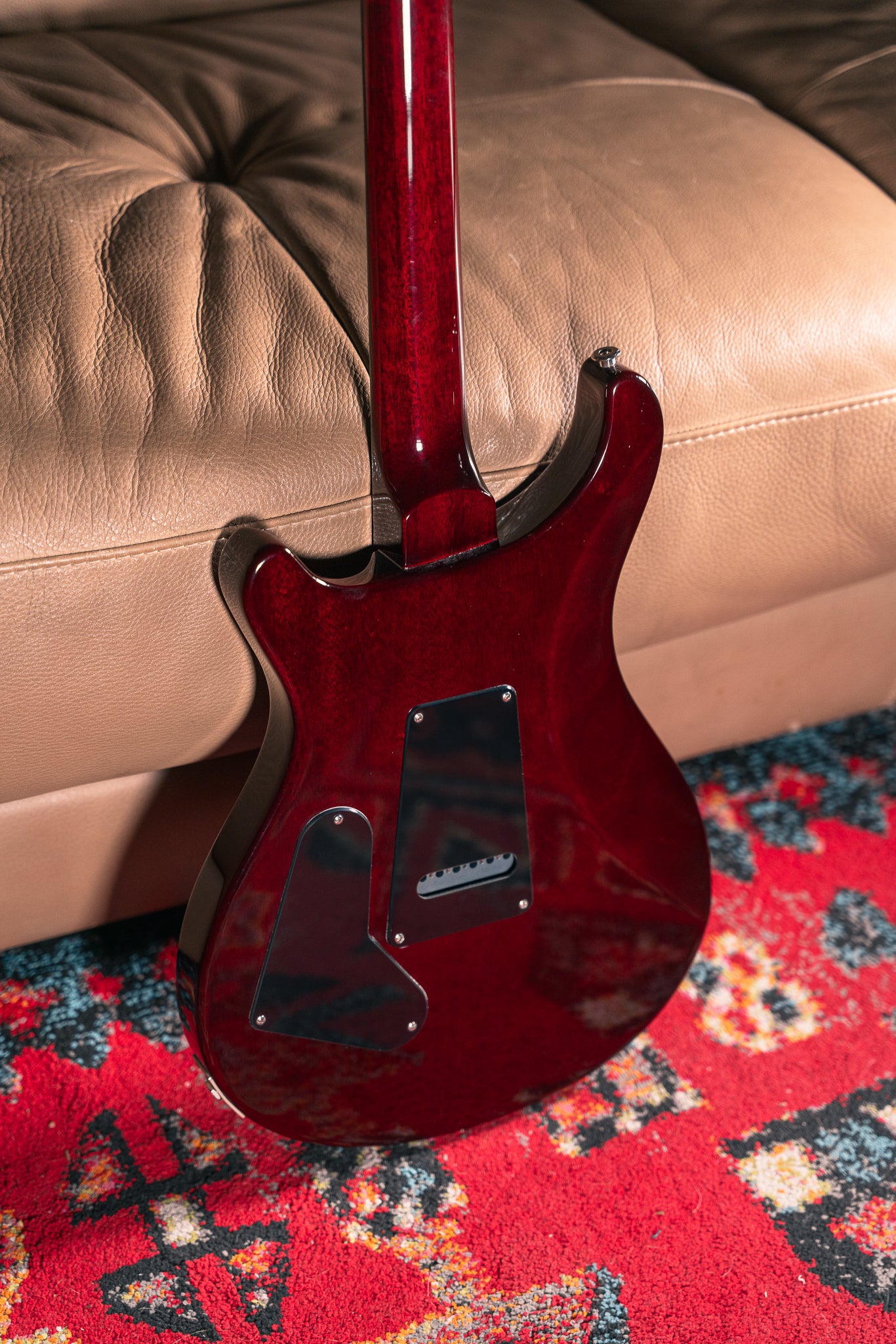 PRS S2 Custom 24 in Fire Red Burst