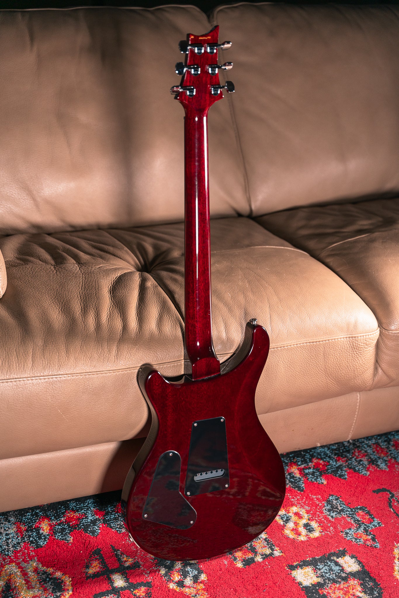 PRS S2 Custom 24 in Fire Red Burst