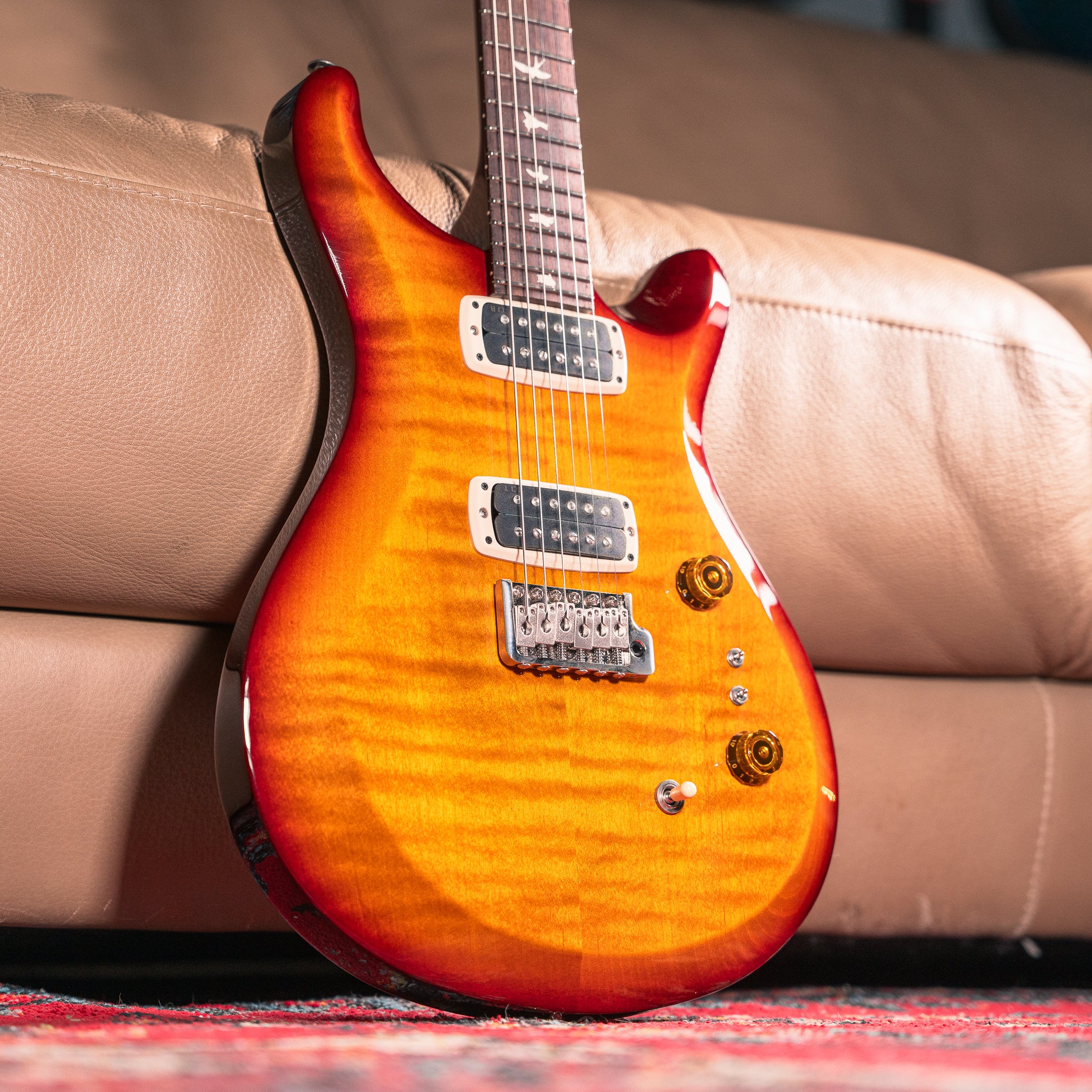 PRS S2 Custom 24-08 in Dark Cherry Sunburst