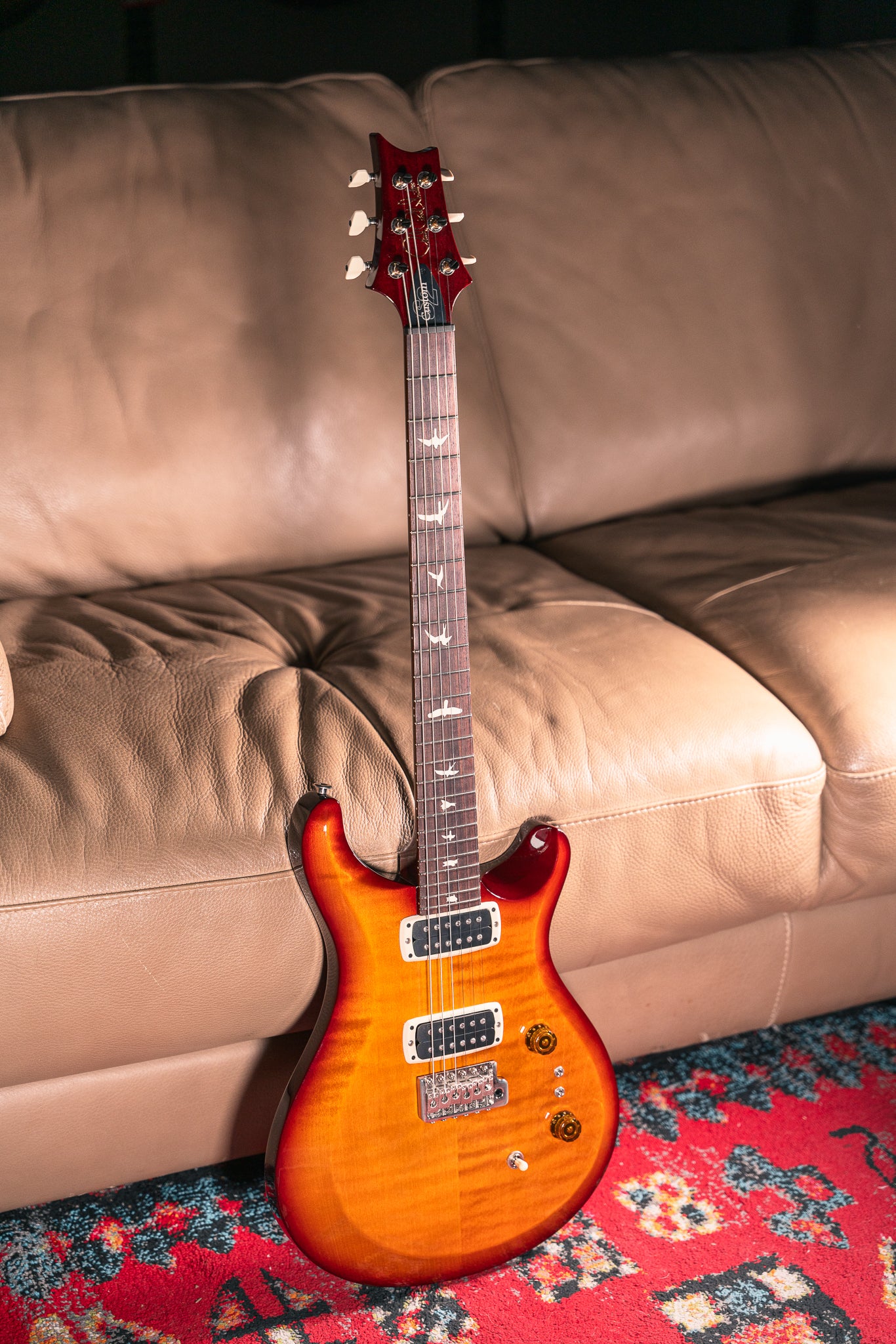 PRS S2 Custom 24-08 in Dark Cherry Sunburst