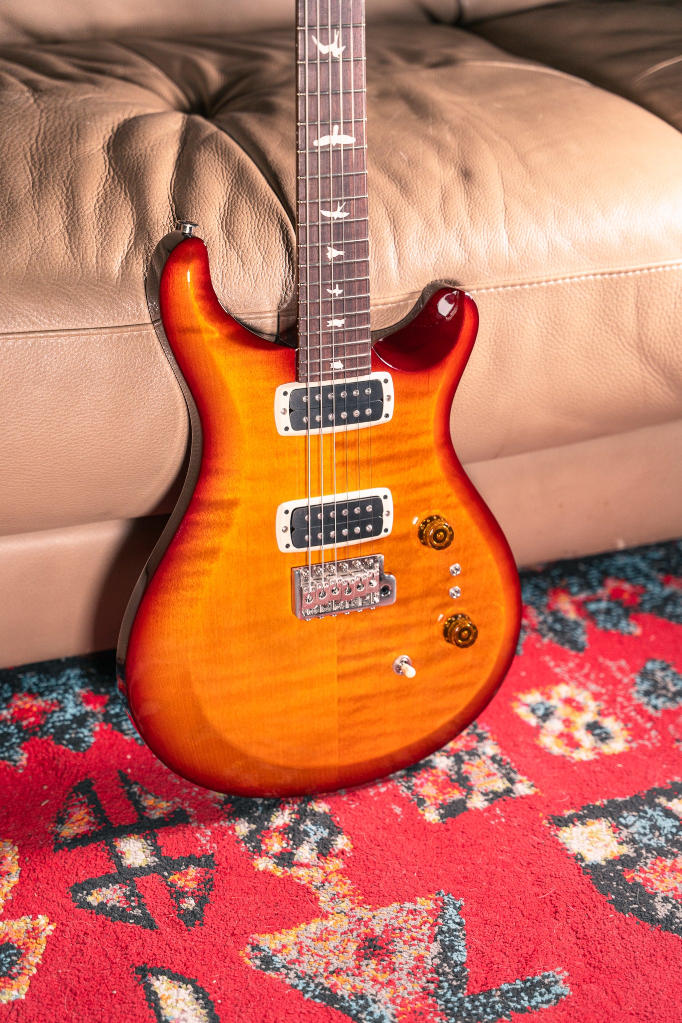 PRS S2 Custom 24-08 in Dark Cherry Sunburst