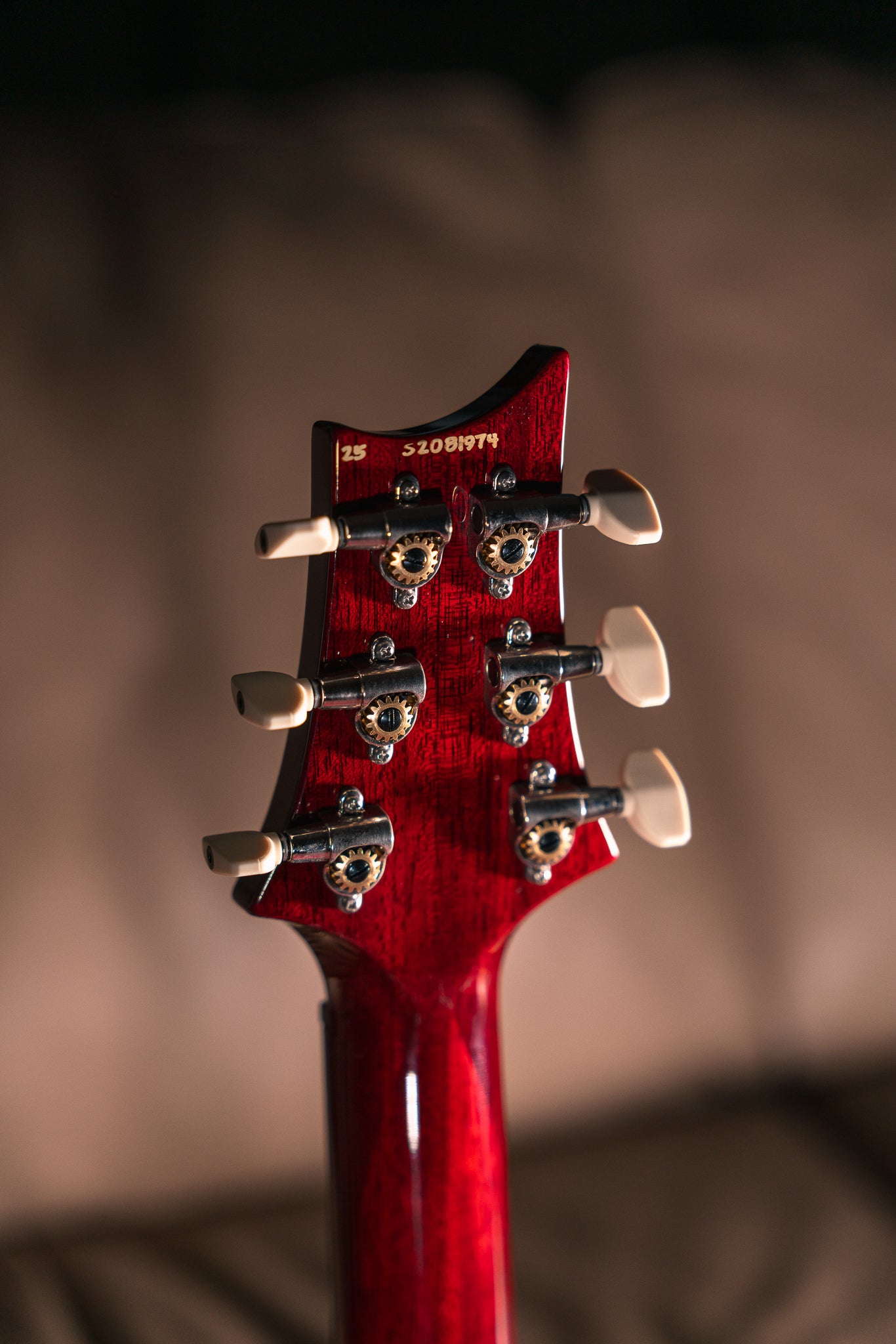 PRS S2 Custom 24-08 in Dark Cherry Sunburst