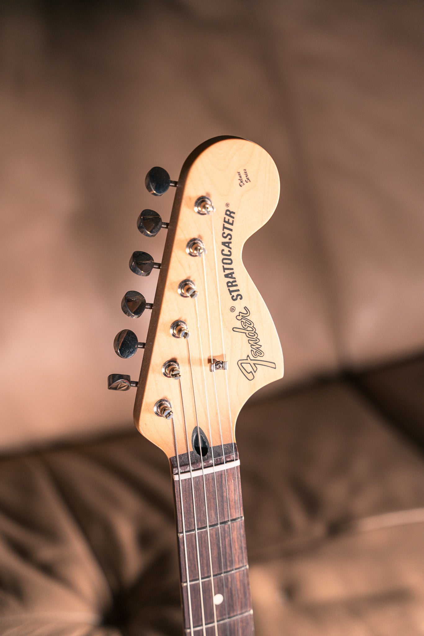 Fender Tom Delonge Stratocaster in Daphne Blue, Pre-Owned