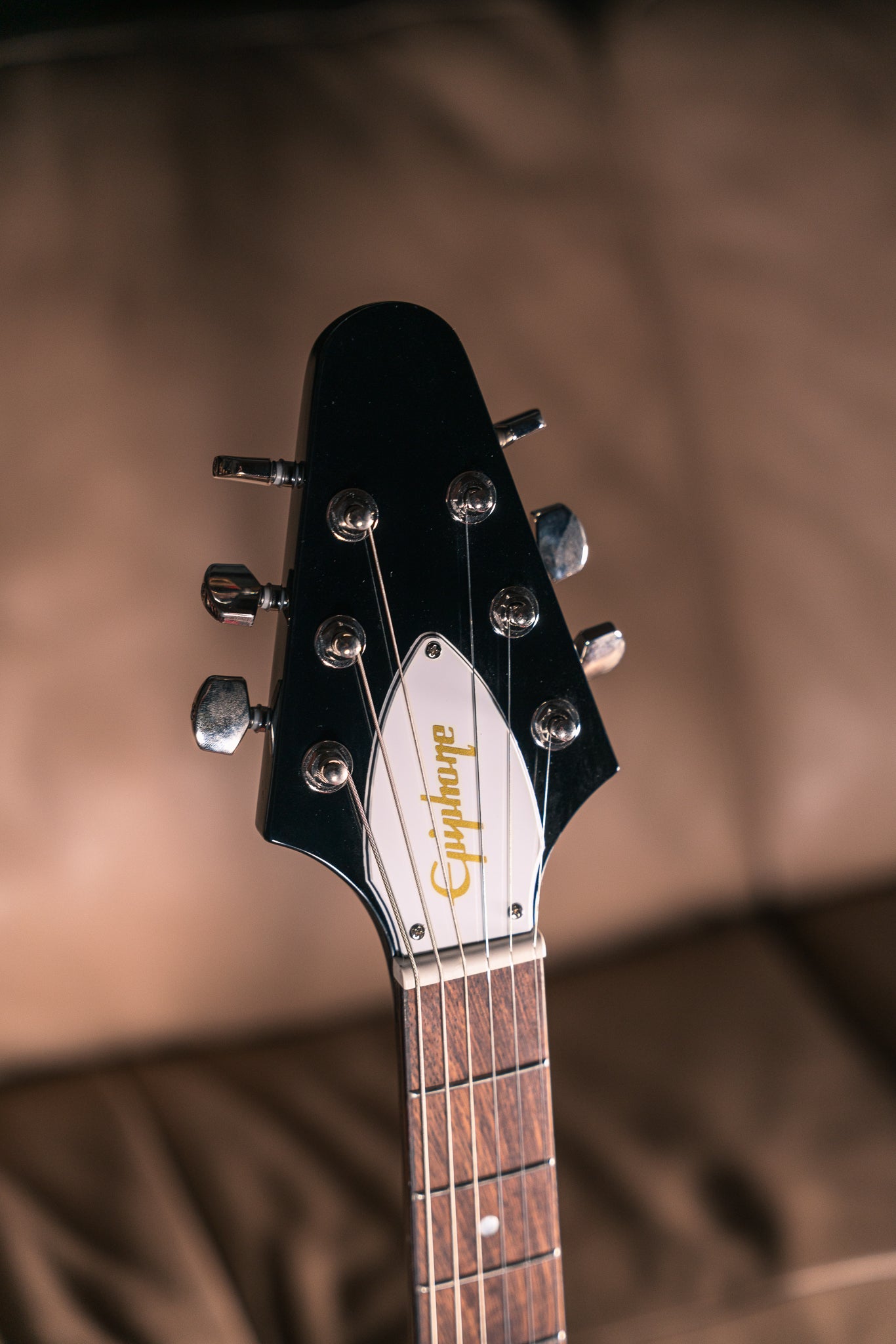 Epiphone Kirk Hammett 1979 Flying V in Ebony