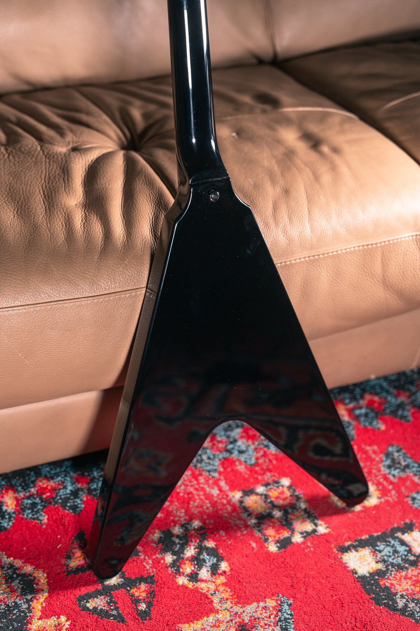 Epiphone Kirk Hammett 1979 Flying V in Ebony