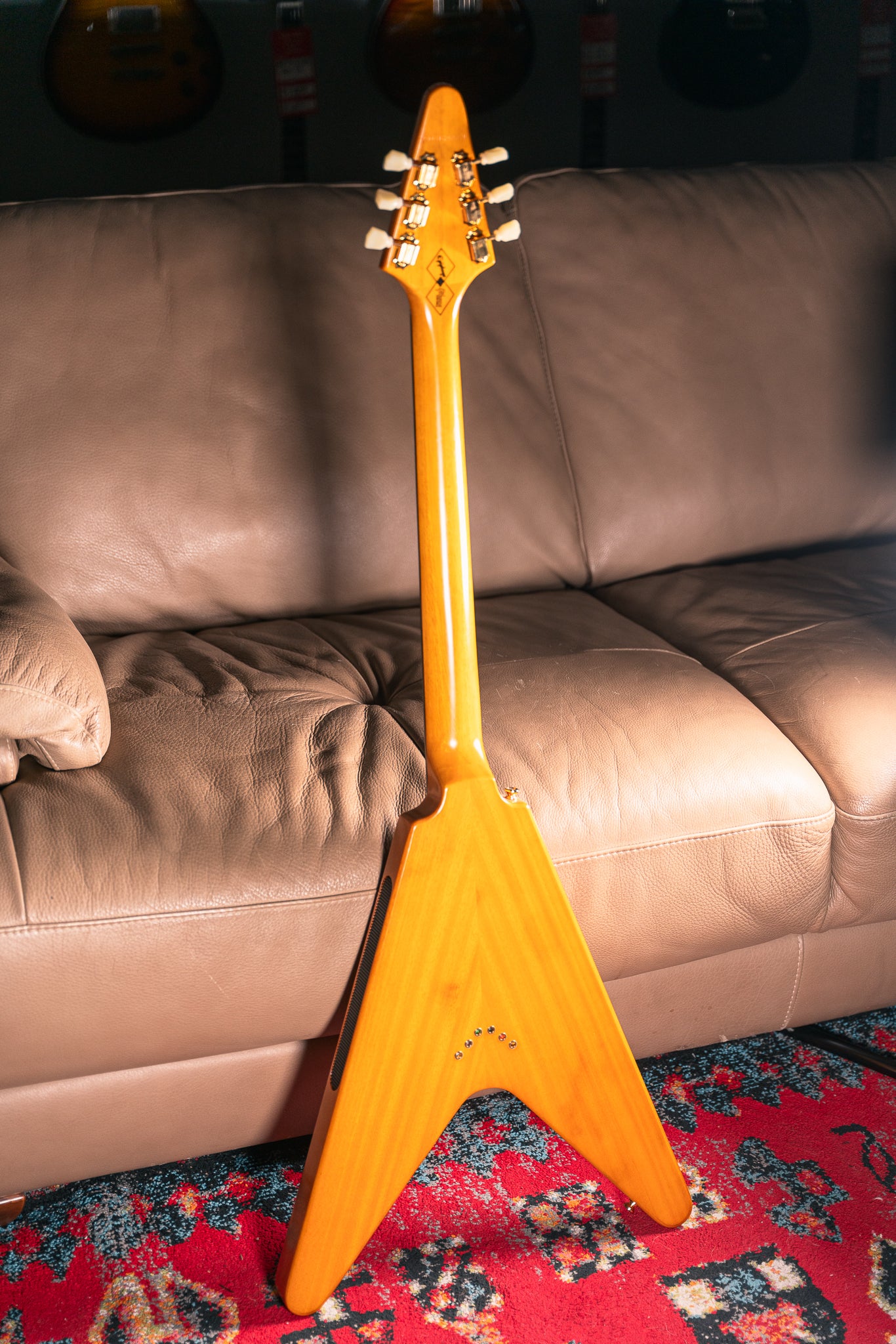 Epiphone IGC 1958 Korina Flying V in Aged Natural