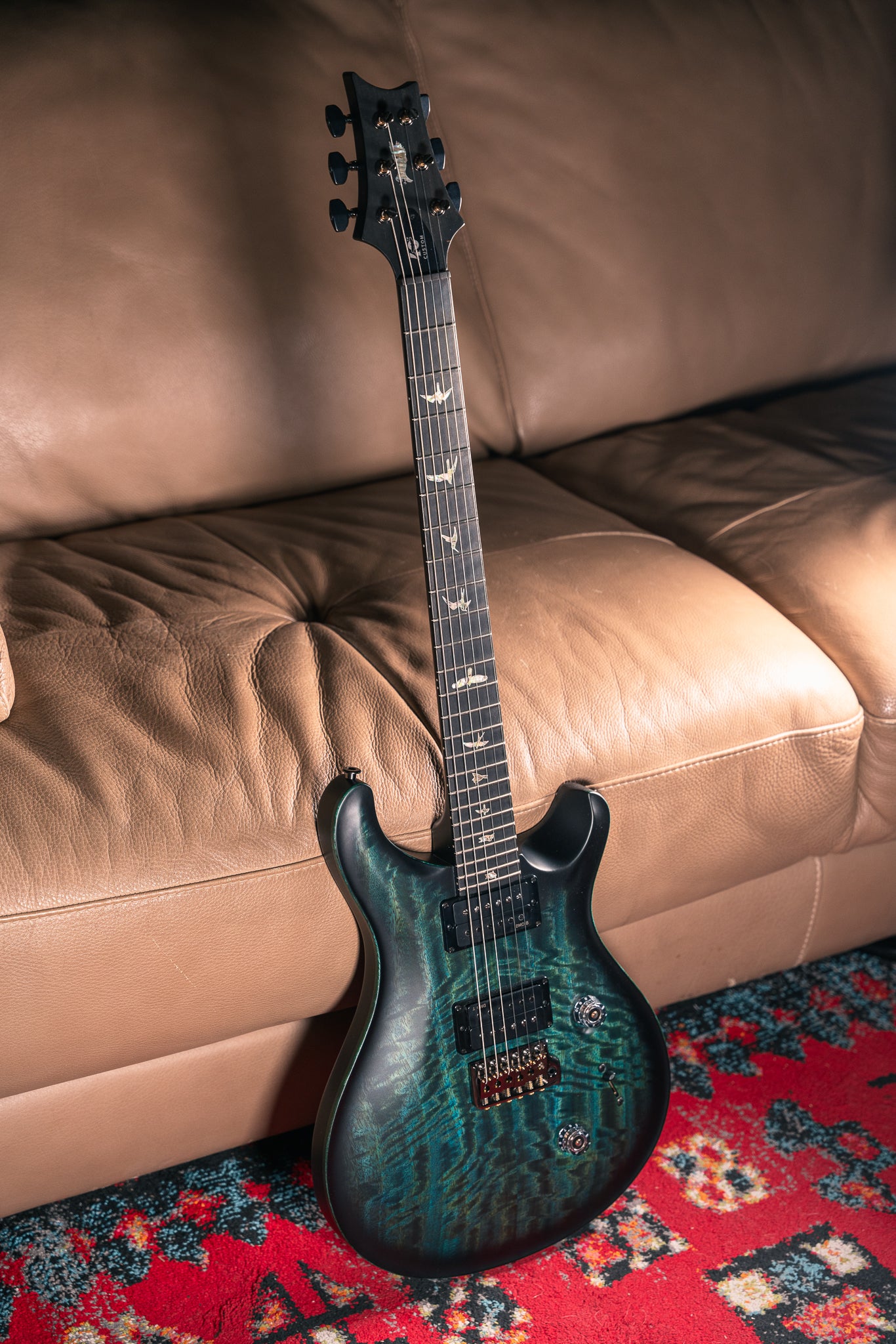 PRS 40th Anniversary Custom 24 Satin LTD in Cobalt Smokeburst, Pre-Owned