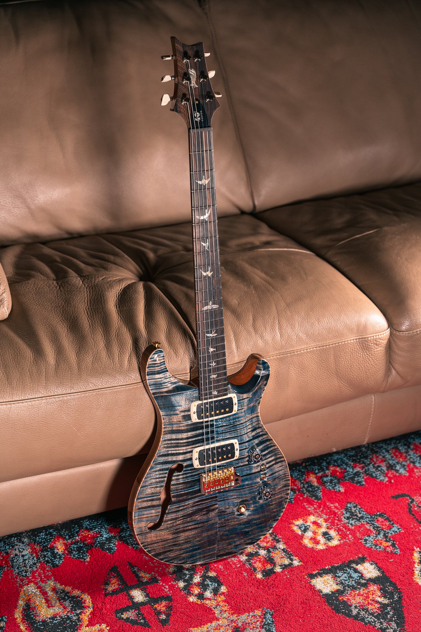 PRS 40th Anniversary Custom 24-08 Semi-Hollow LTD in Faded Whale Blue