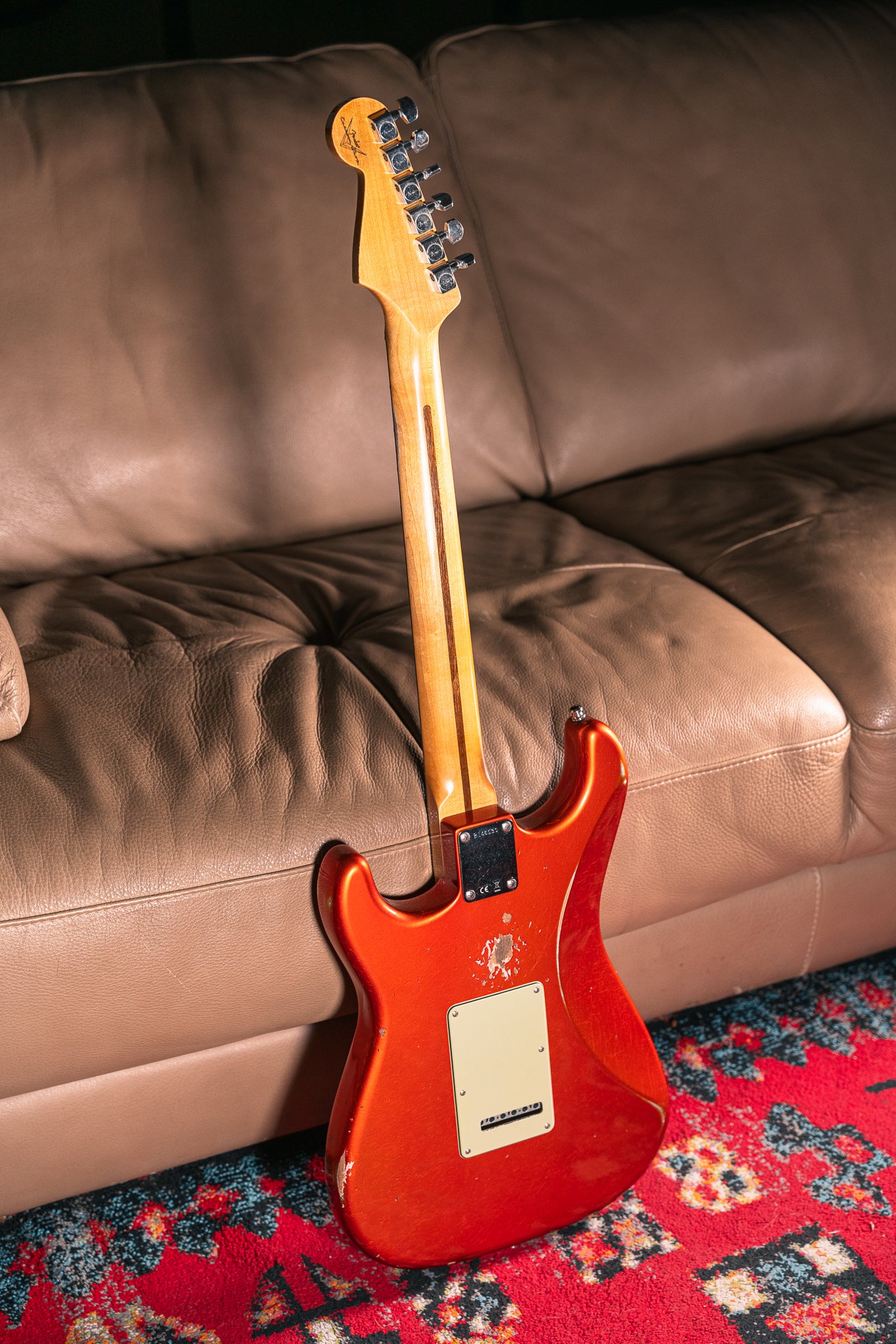 Fender Custom Shop Deluxe Stratocaster Relic in Candy Tangerine
