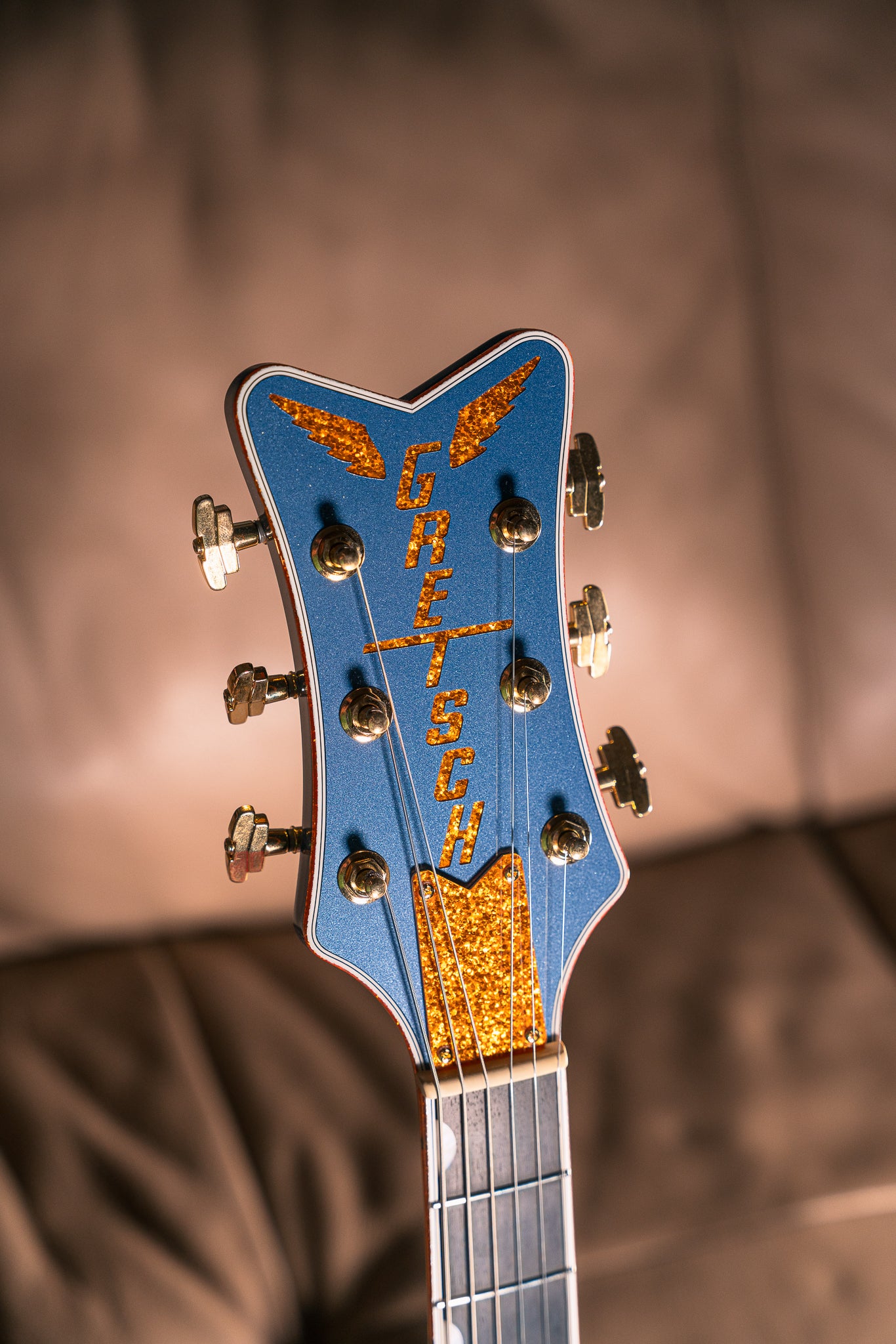 Gretsch Falcon Hollow Body in Cerulean Smoke, Pre-Owned