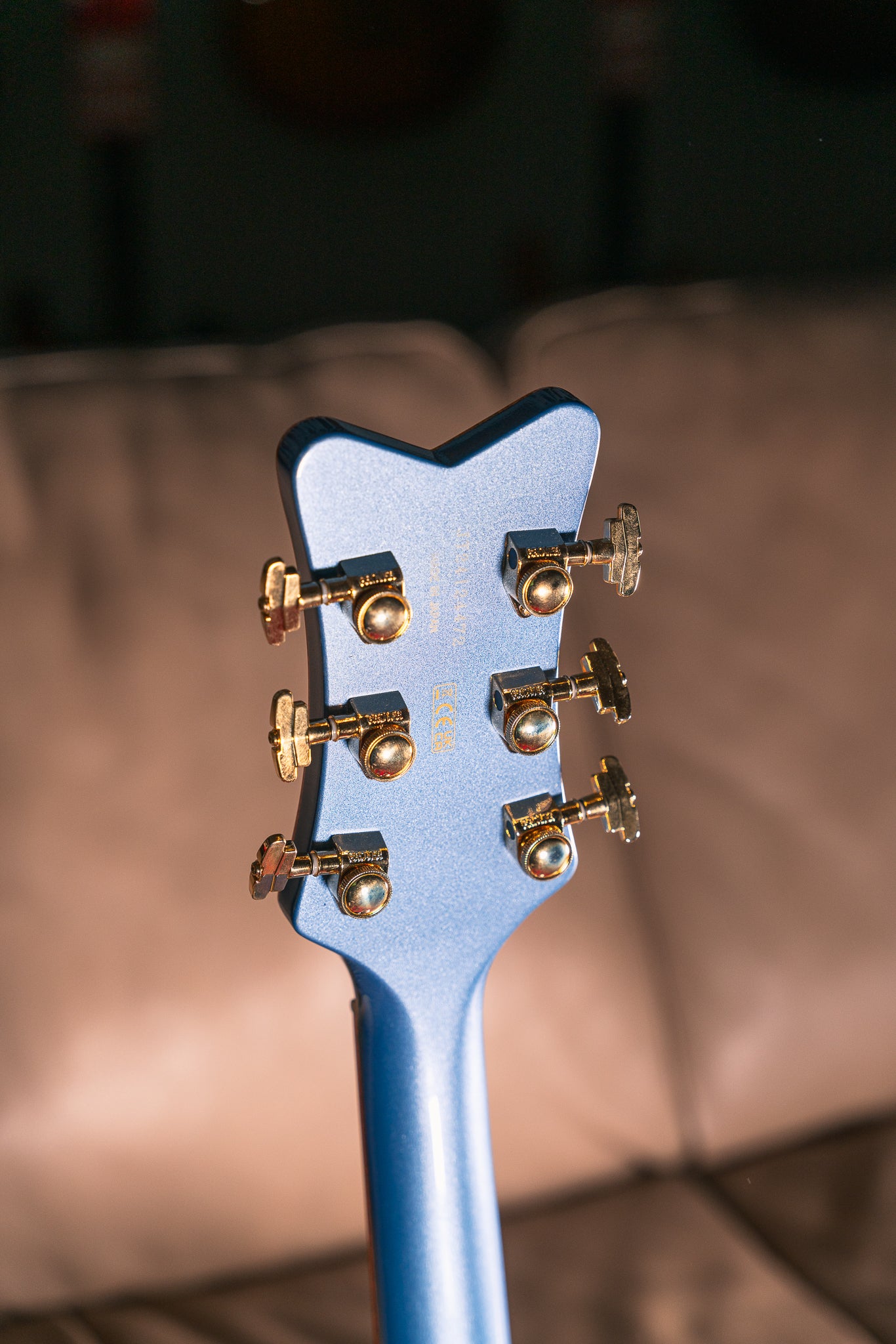 Gretsch Falcon Hollow Body in Cerulean Smoke, Pre-Owned