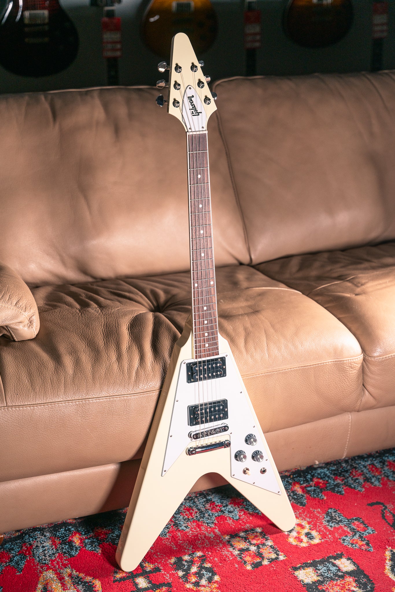 Gibson Flying V '70s in Classic White