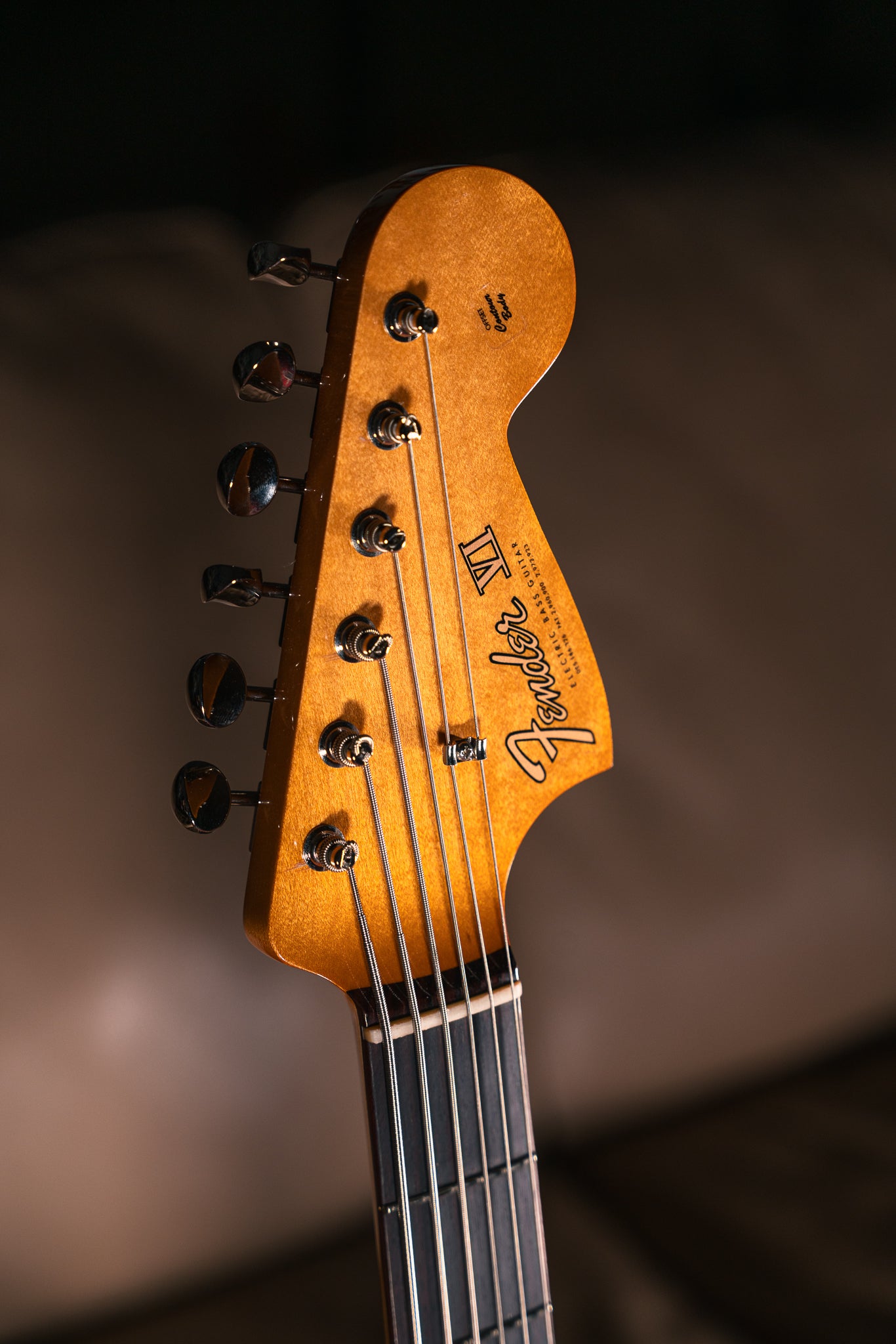 Fender Vintera III Early '60s Bass VI in Olympic White