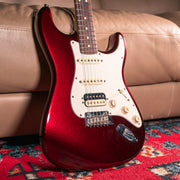 Fender American Standard Stratocaster HSS in Bordeaux Metallic, Pre-Owned
