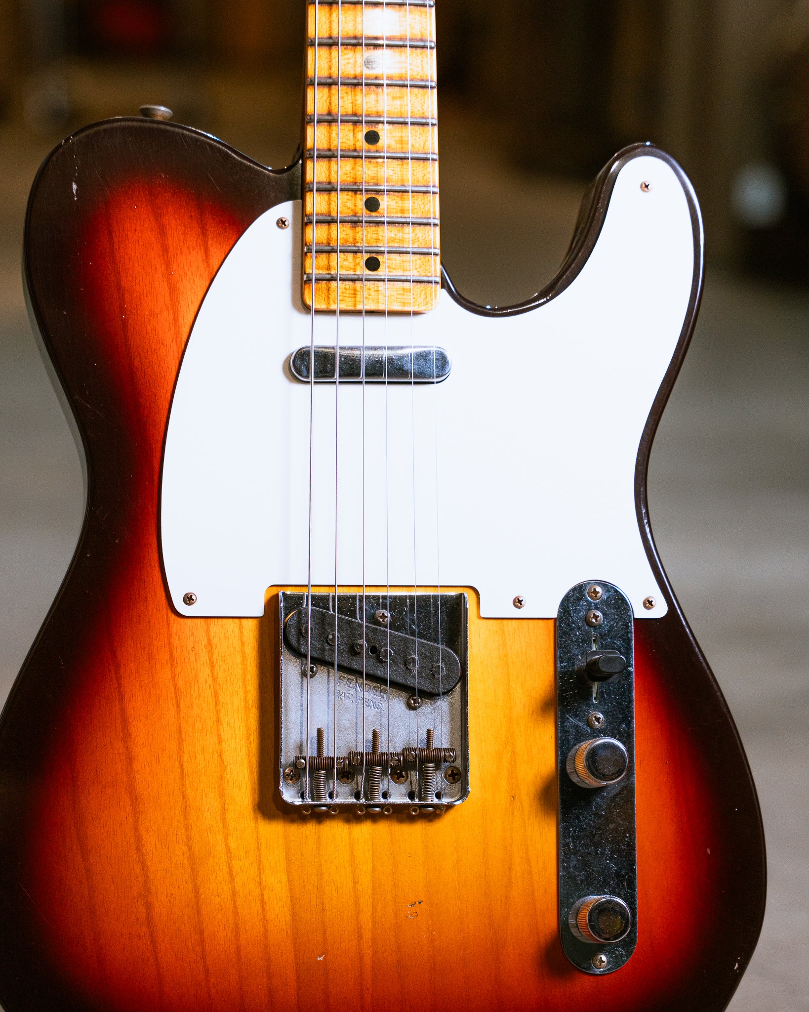 Fender Custom Shop '58 Telecaster Journeyman Relic in Wide-Fade 3-Color Sunburst