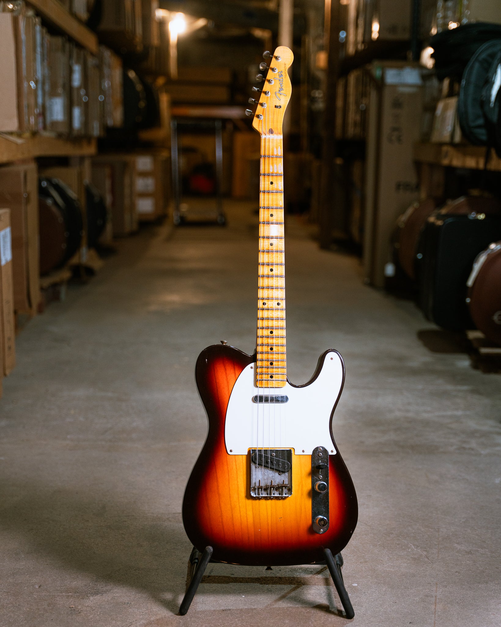 Fender Custom Shop '58 Telecaster Journeyman Relic in Wide-Fade 3-Color Sunburst