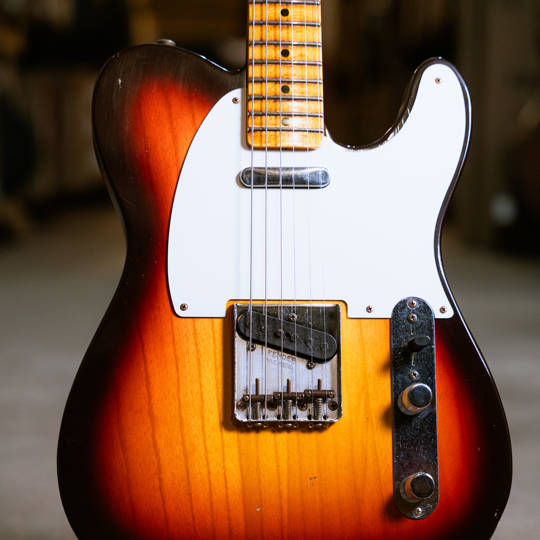 Fender Custom Shop '58 Telecaster Journeyman Relic in Wide-Fade 3-Color Sunburst
