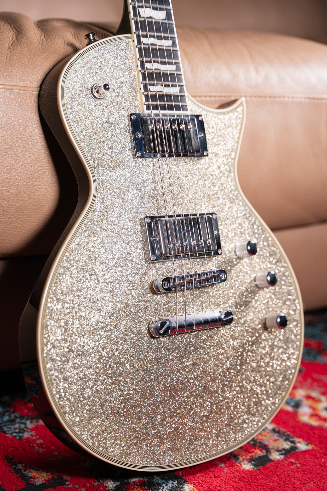 ESP - 2013 - Eclipse Standard in Silver Sparkle