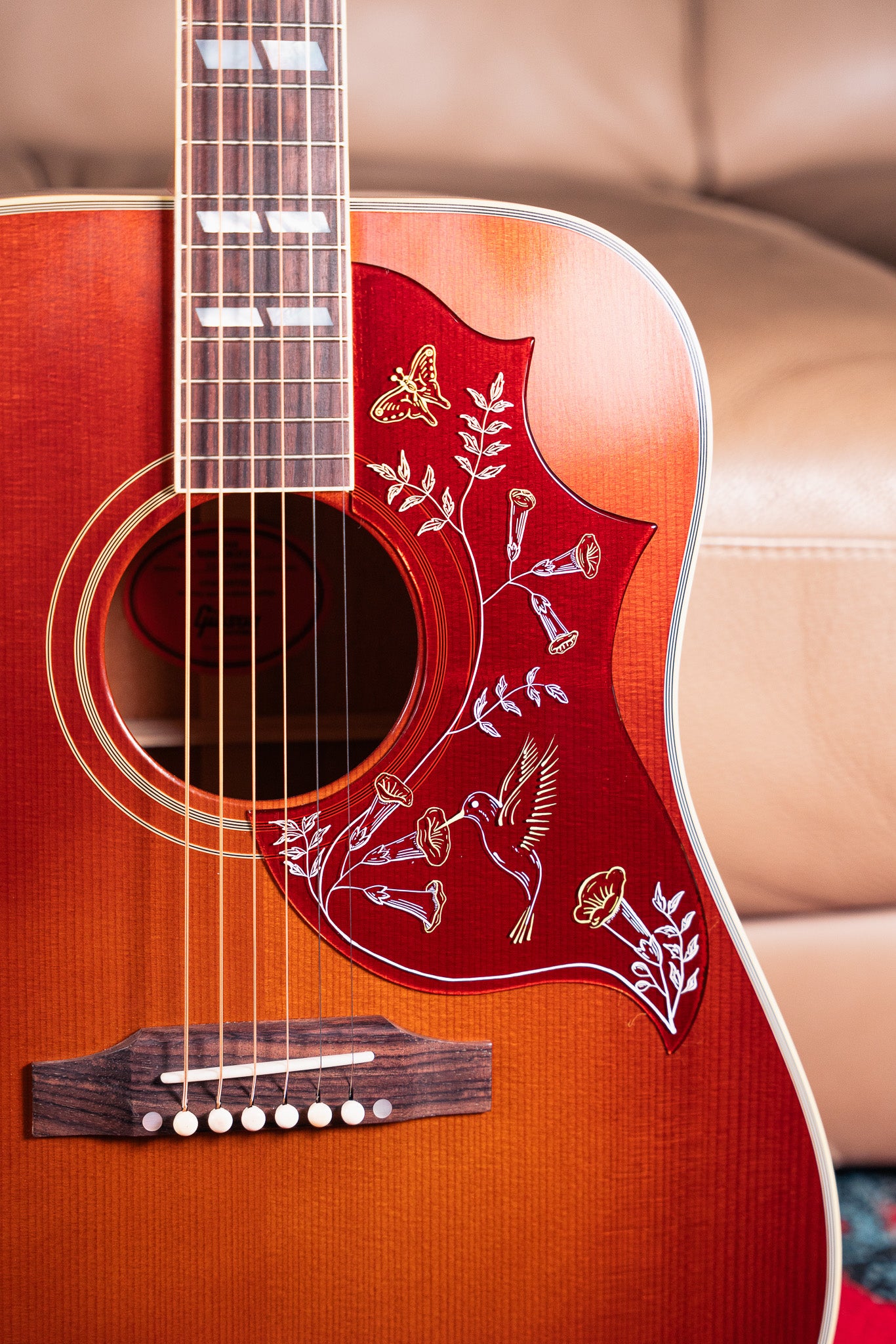 Gibson Custom '60 Hummingbird in Heritage Cherry Sunburst, Pre-Owned