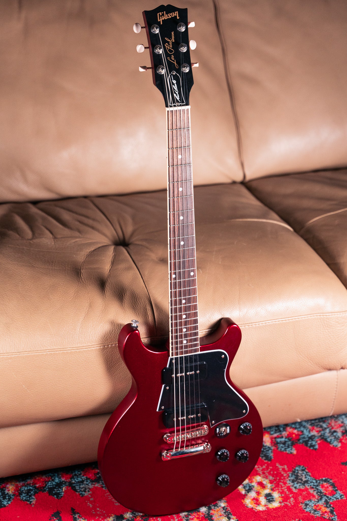 Gibson Rick Beato Les Paul Special Double Cut in Sparkling Burgundy Satin, Pre-Owned
