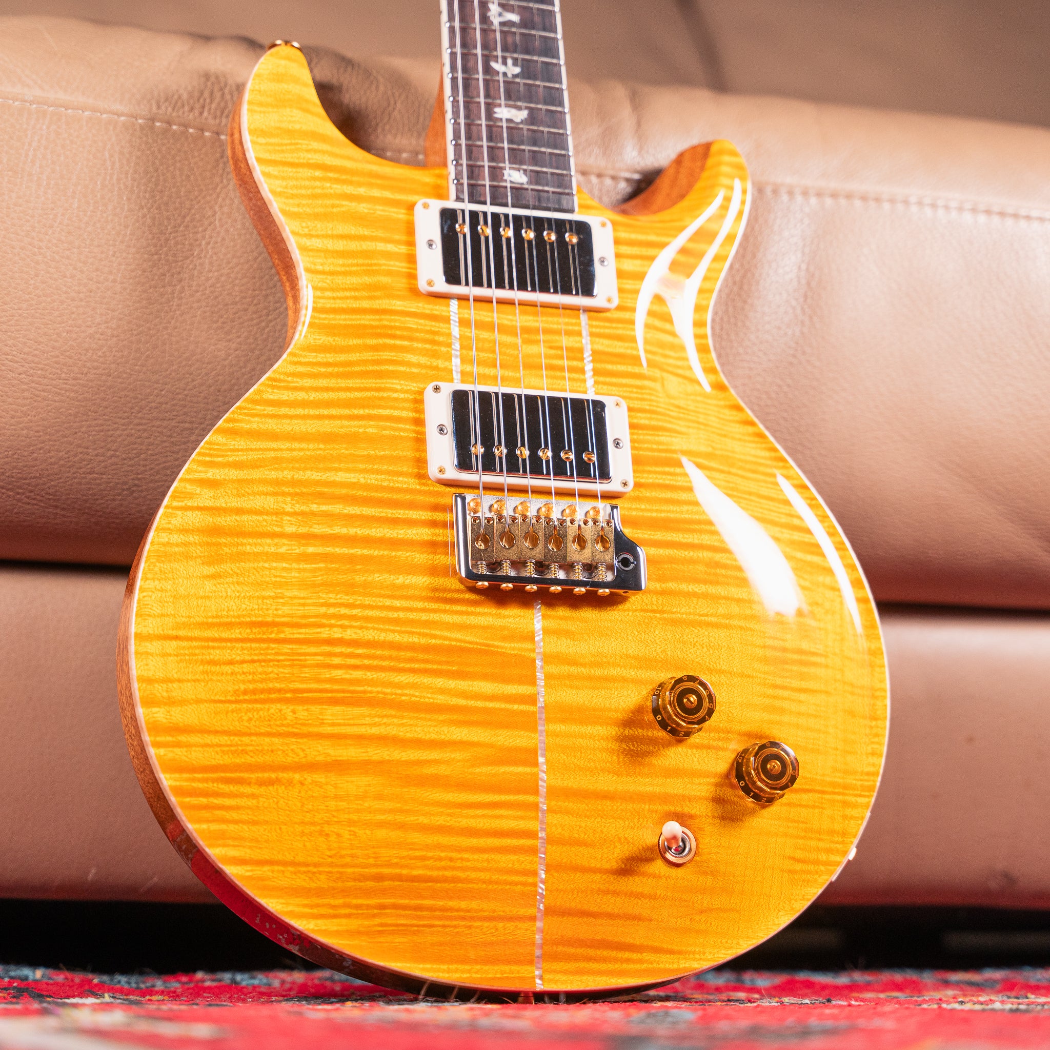PRS Santana Retro 10-Top in Santana Yellow