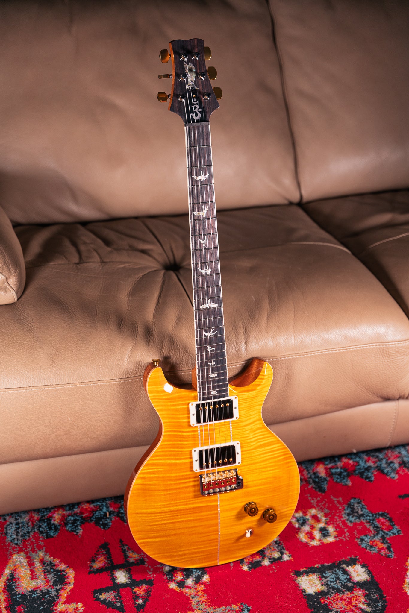 PRS Santana Retro 10-Top in Santana Yellow