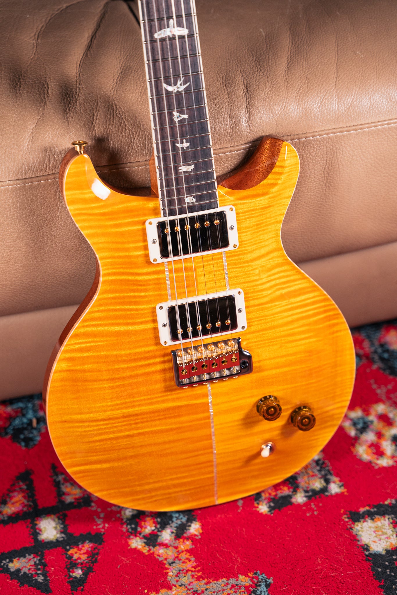 PRS Santana Retro 10-Top in Santana Yellow