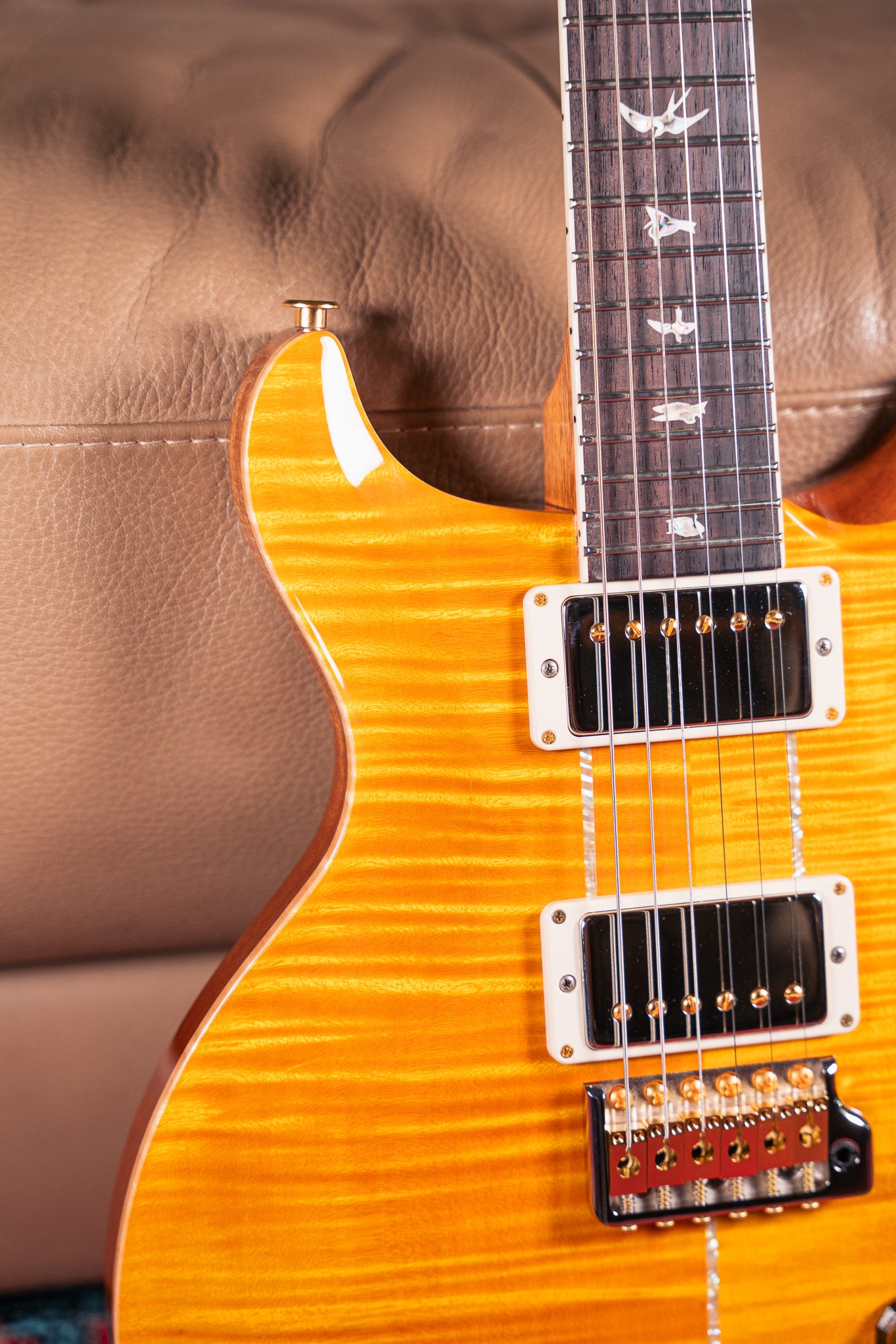 PRS Santana Retro 10-Top in Santana Yellow