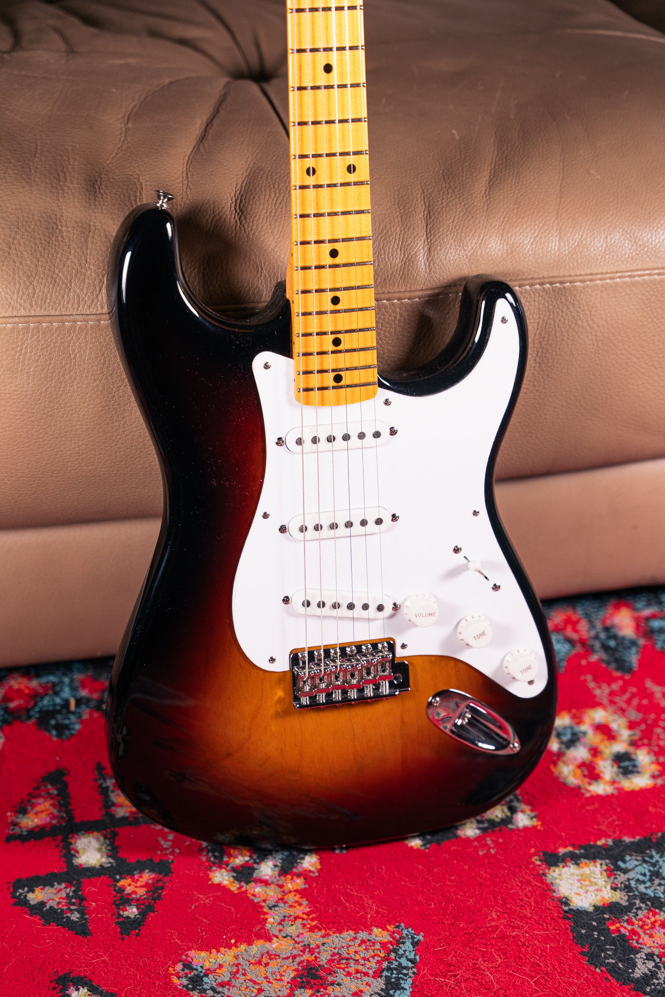 Fender Custom Shop LTD 70th Anniversary '54 Stratocaster NOS in Wide-Fade 2-Color Sunburst, Pre-Owned