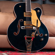 Gretsch - 2022 - G6136TG Player's Edition Falcon in Midnight Sapphire, Pre-Owned