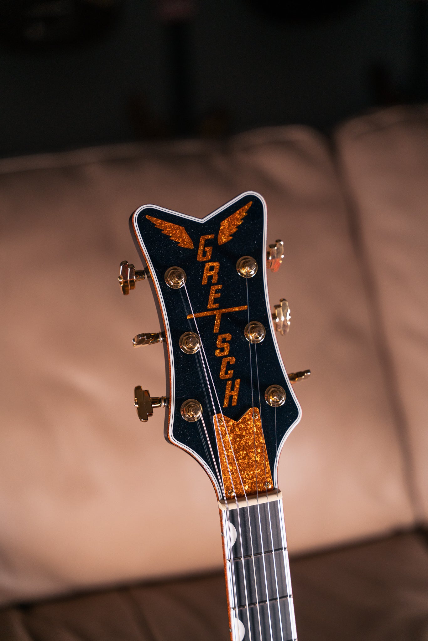Gretsch - 2022 - G6136TG Player's Edition Falcon in Midnight Sapphire, Pre-Owned