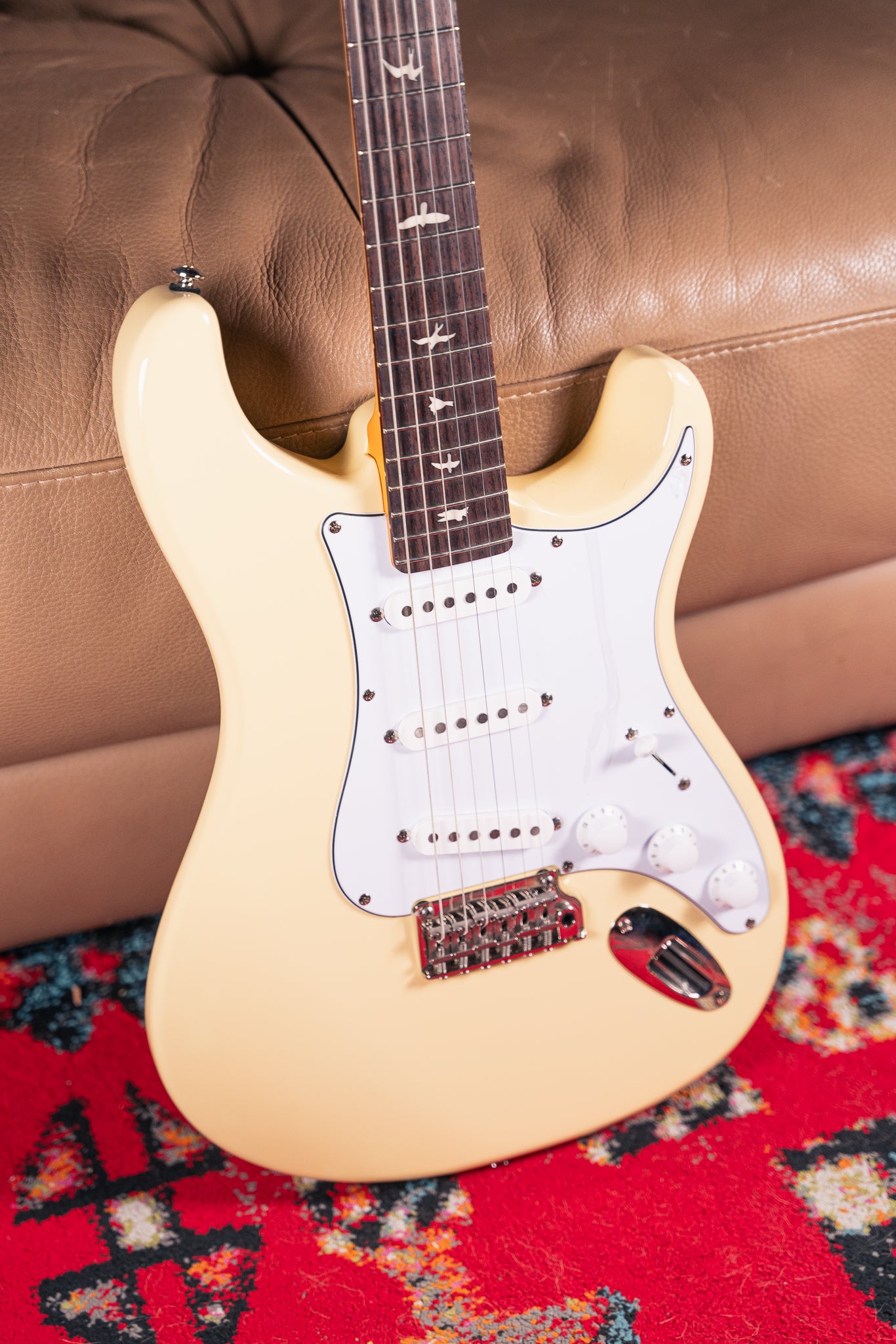 PRS SE Silver Sky in Moon White, Pre-Owned