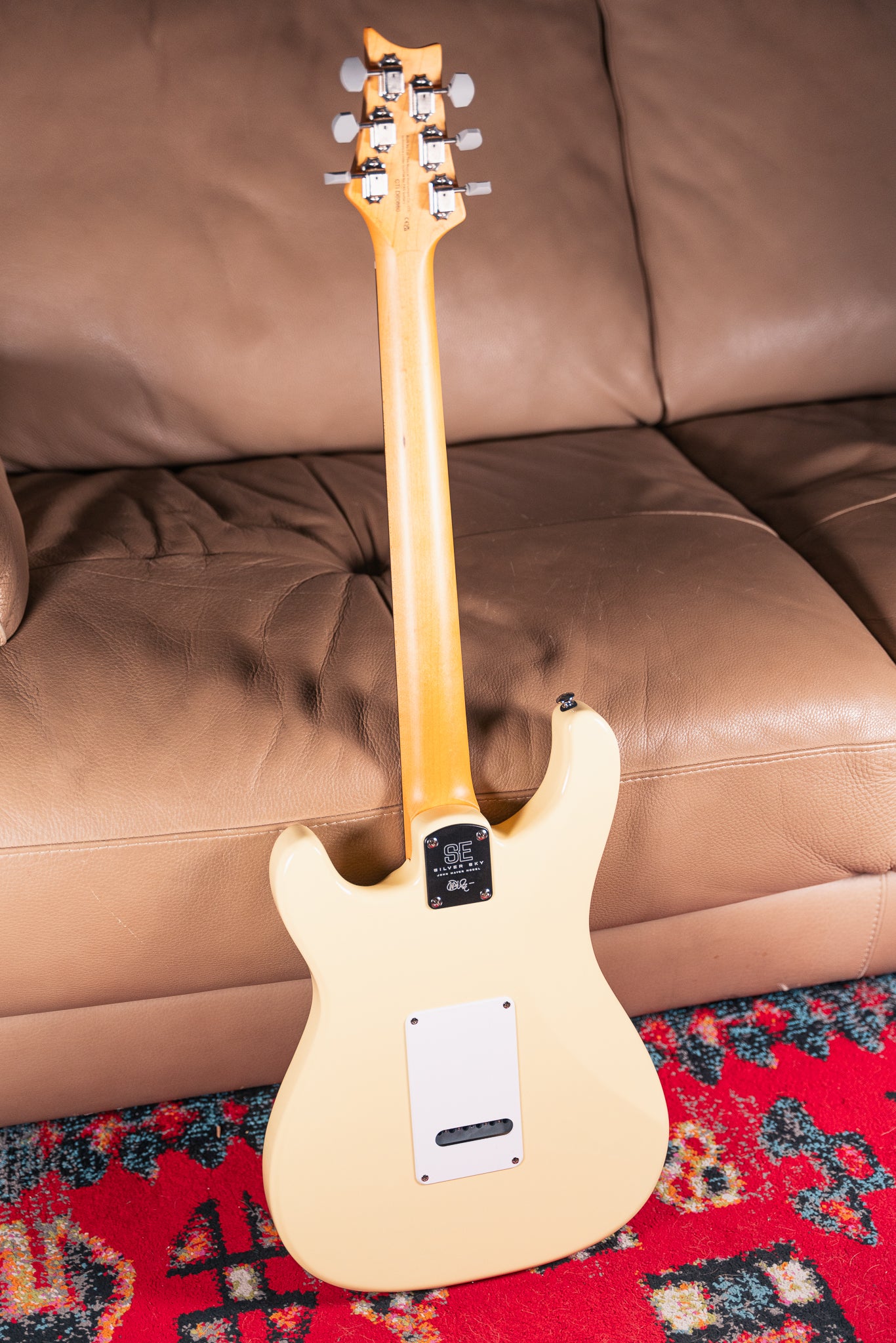 PRS SE Silver Sky in Moon White, Pre-Owned
